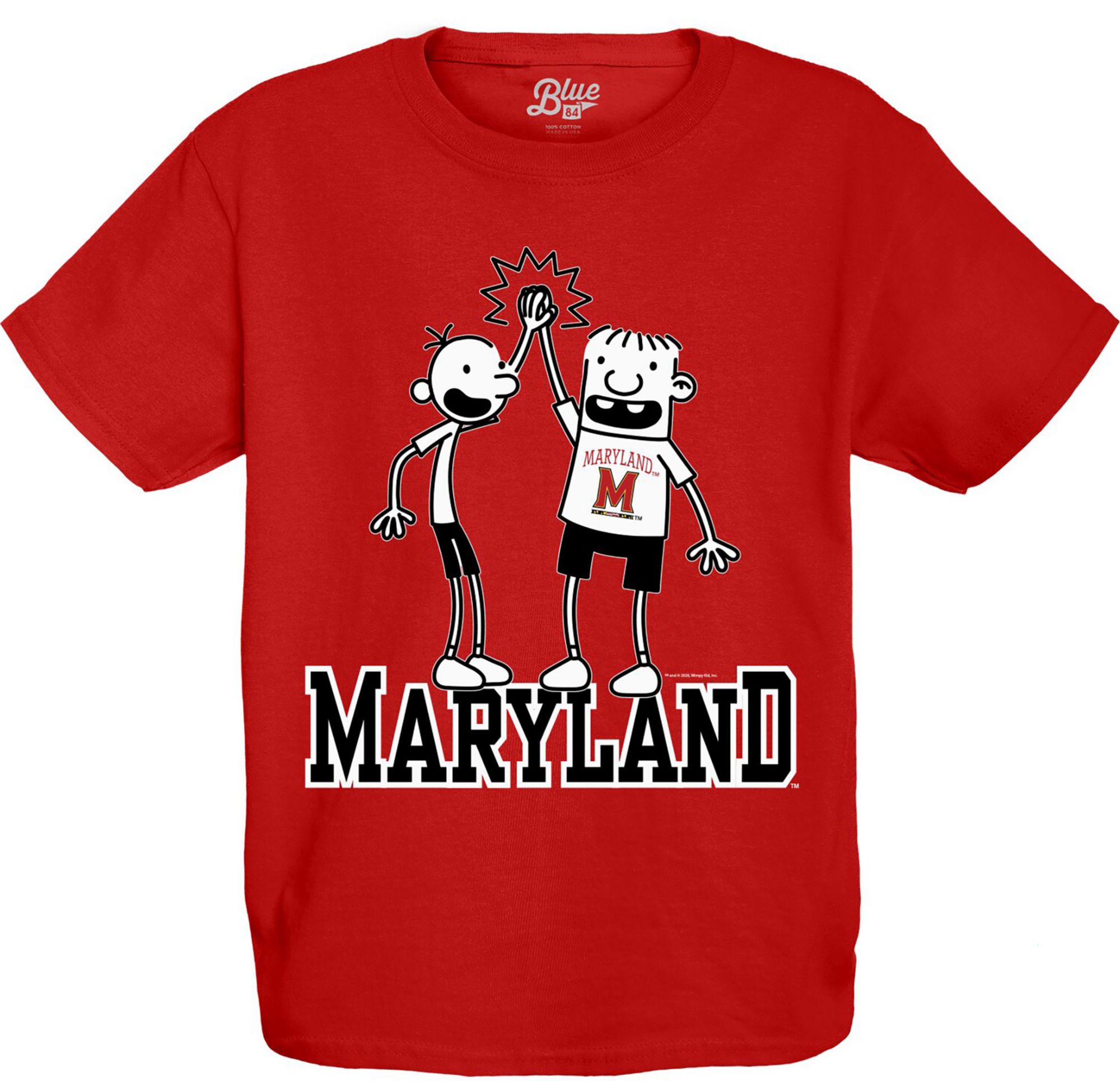 Blue 84 Youth Maryland Terrapins T-Shirt