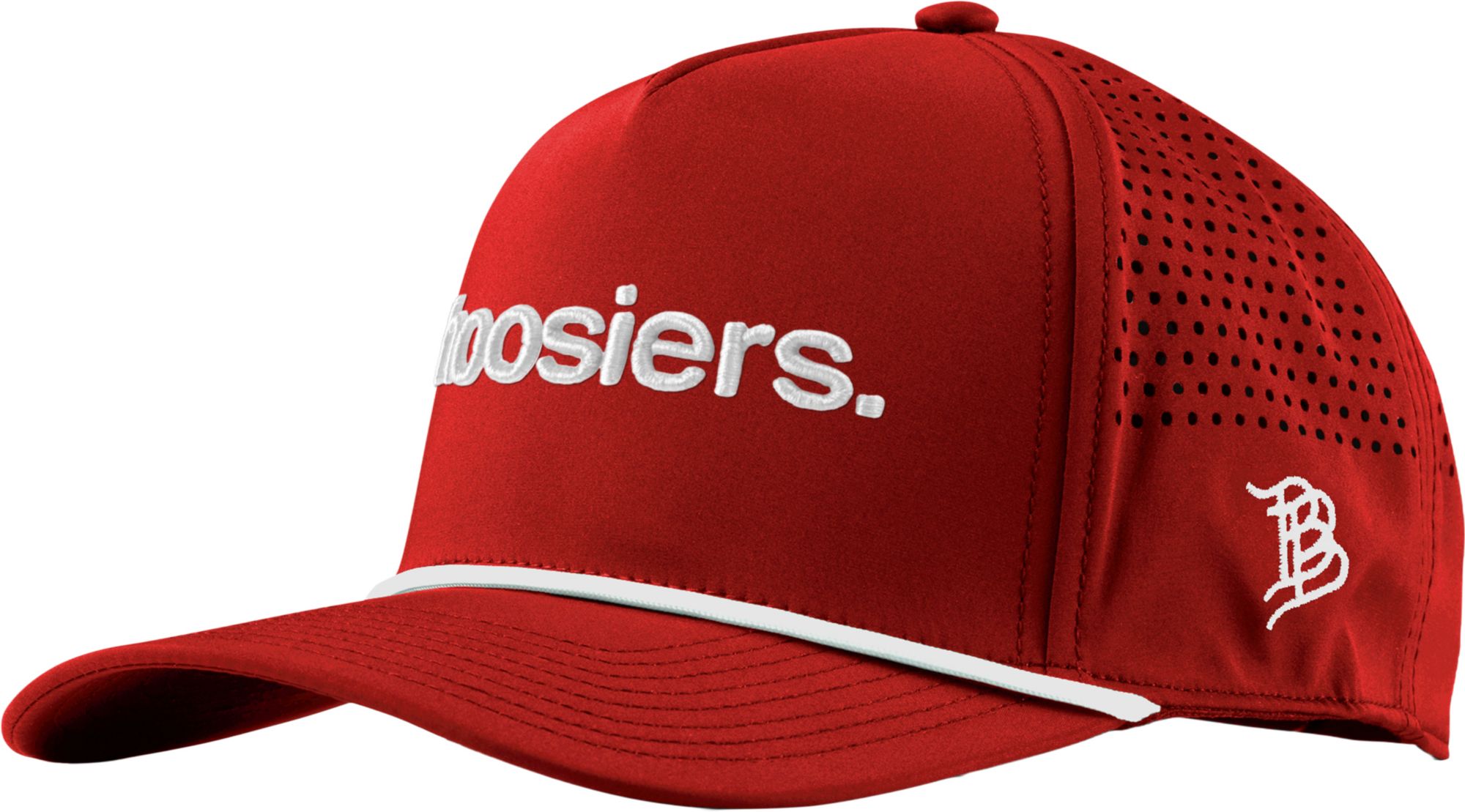 Branded Bills Adult Indiana Hoosiers Red Statement Snapback Hat