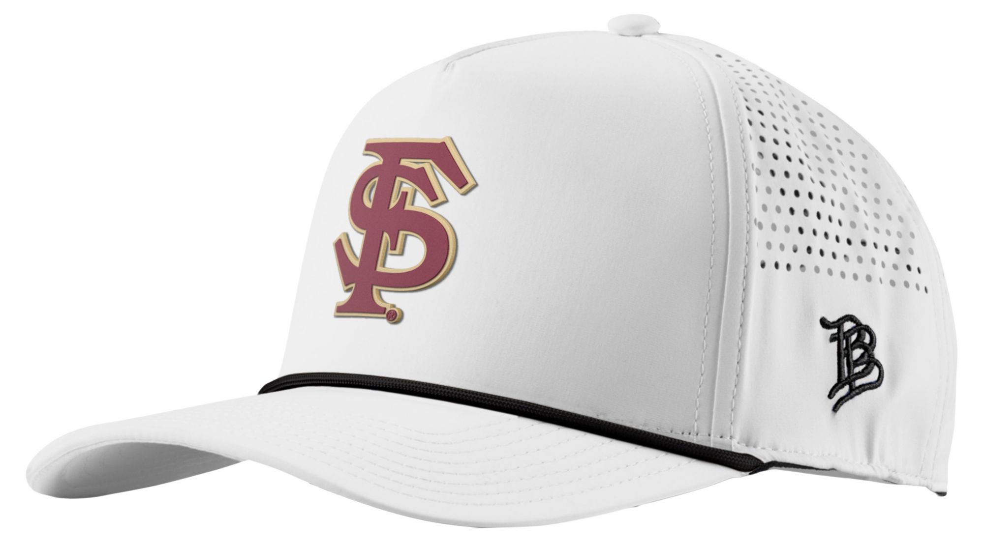 Branded Bills Adult Florida State Seminoles White 5-Panel Rope Snapback