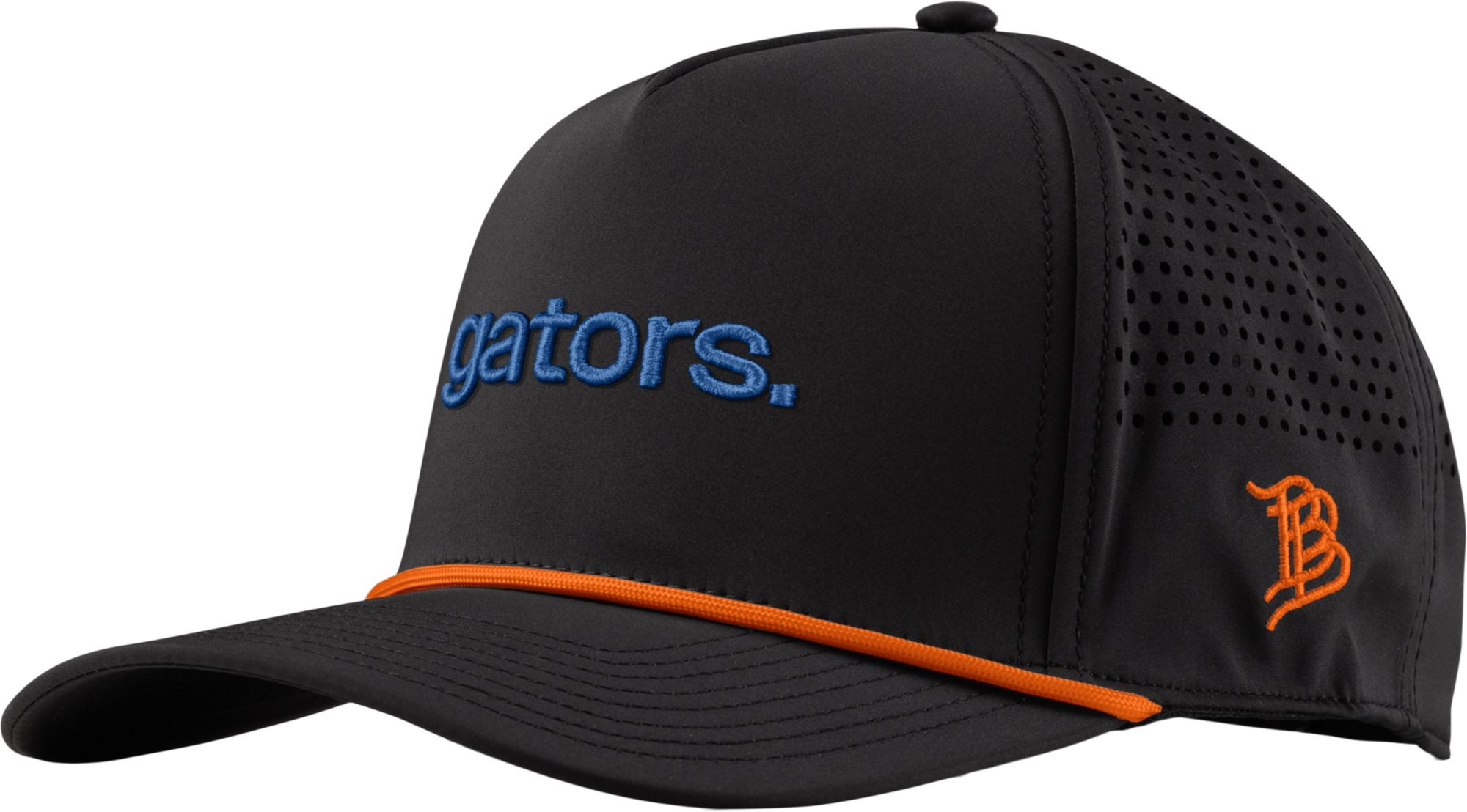 Branded Bills Adult Florida Gators Black 5-Panel Rope Statement Snapback