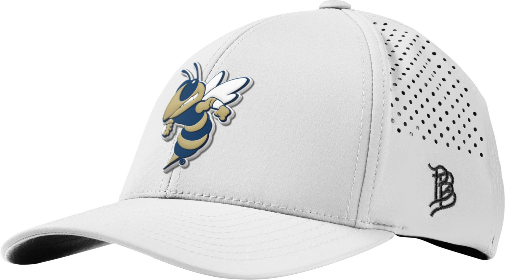 Branded Bills Adult Georgia Tech Yellow Jackets Buzz Performance Adjustable Hat