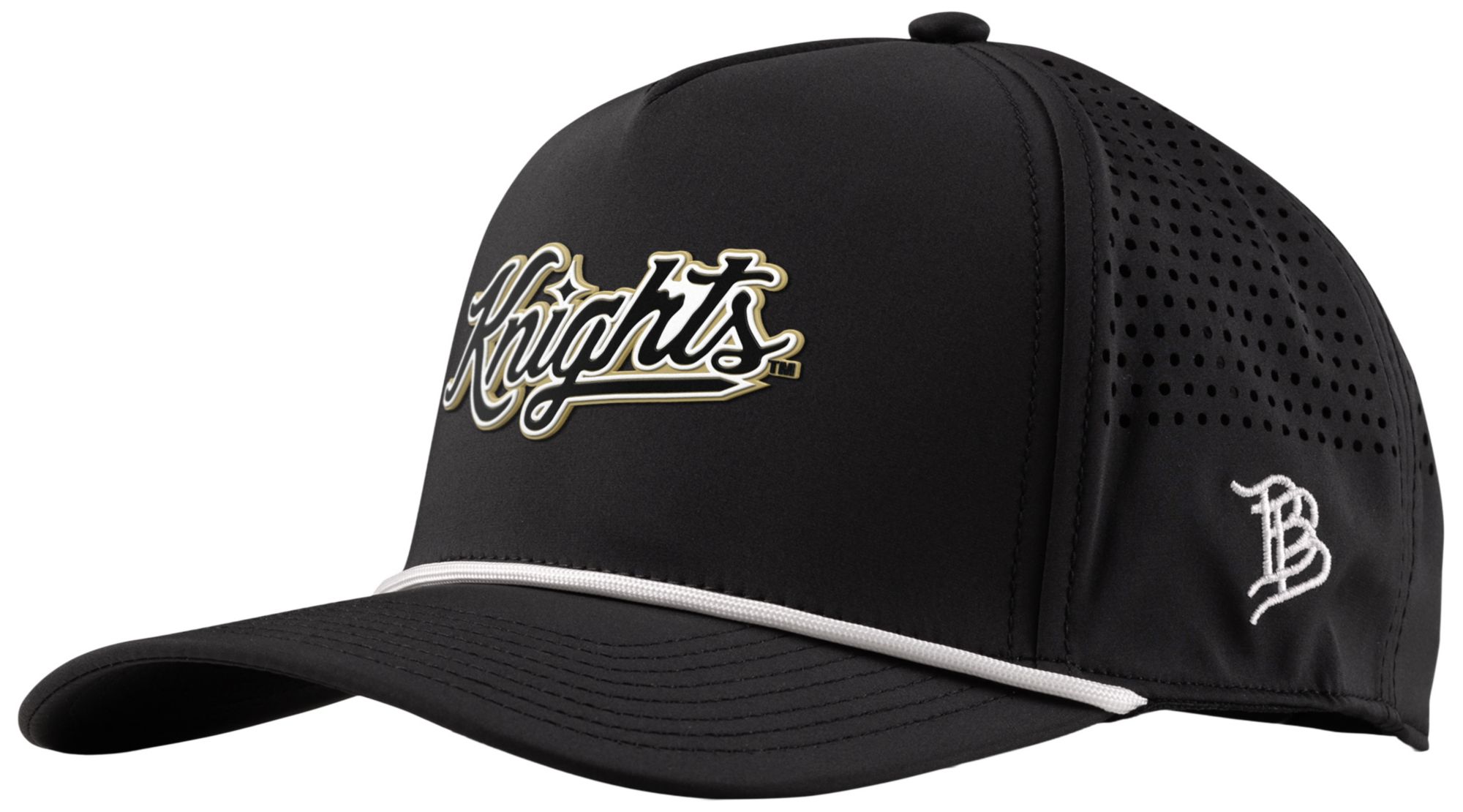 Branded Bills Adult UCF Knights Black Script Rope Snapback Adjustable Hat