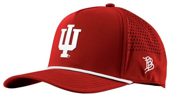 Branded Bills Adult Indiana Hoosiers Red Logo Rope Snapback Adjustable Hat
