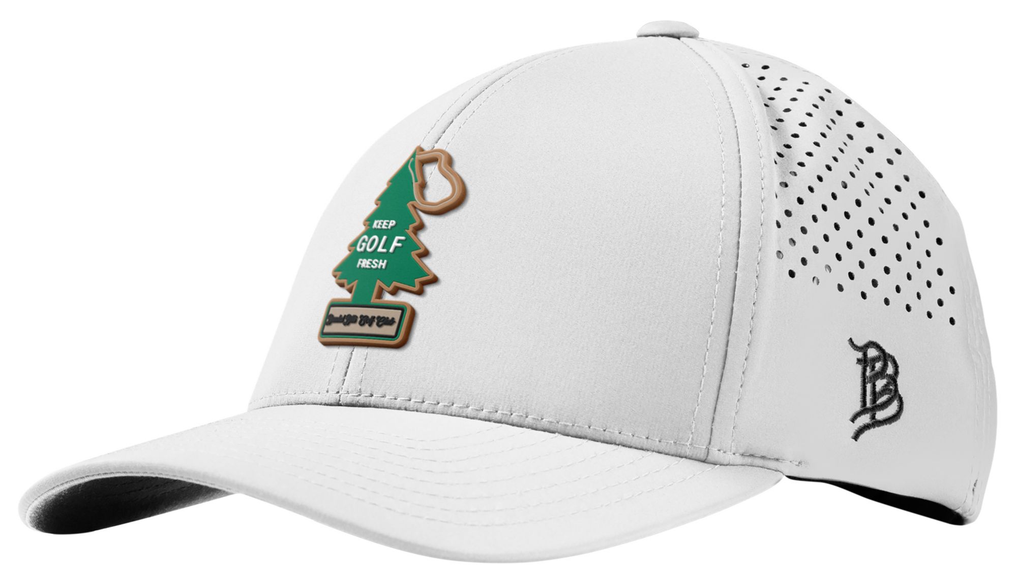 Branded Bills Men's Air Freshener Curved Performance Golf Hat