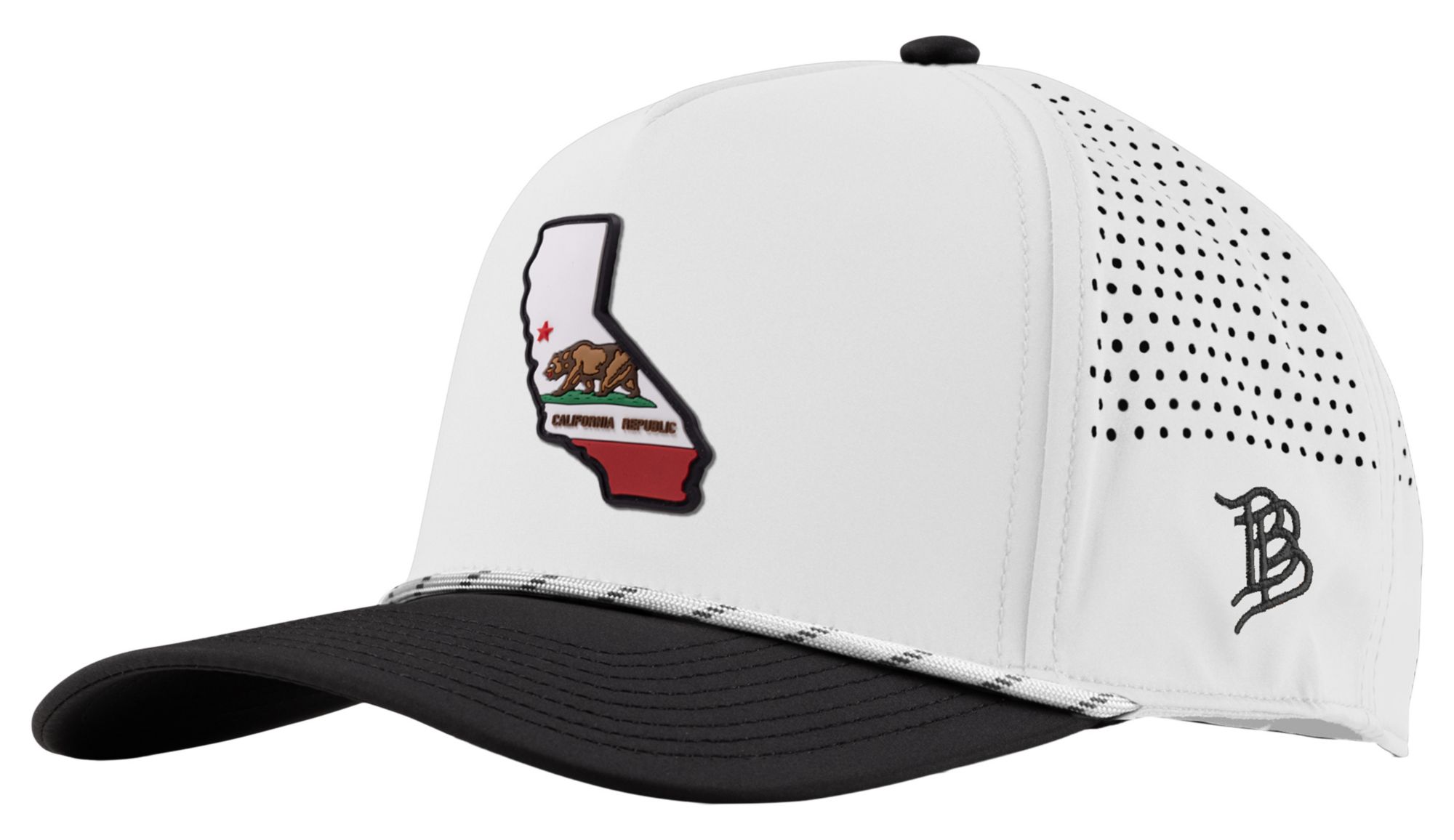 Branded Bills Men's Cali 31 Curved 5-Panel Rope Golf Hat