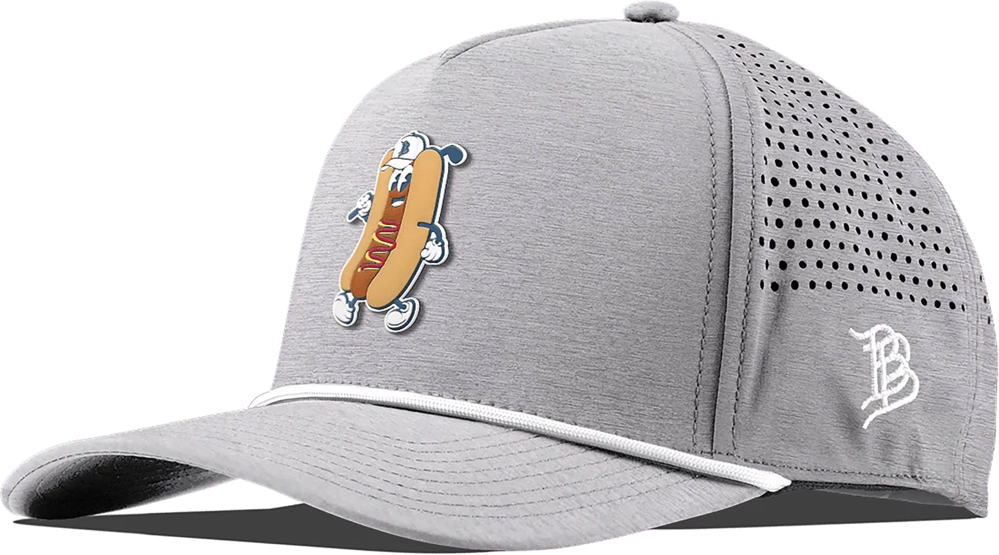 Branded Bills Men's Hot Dog Buddy Curved 5-Panel Rope Golf Hat