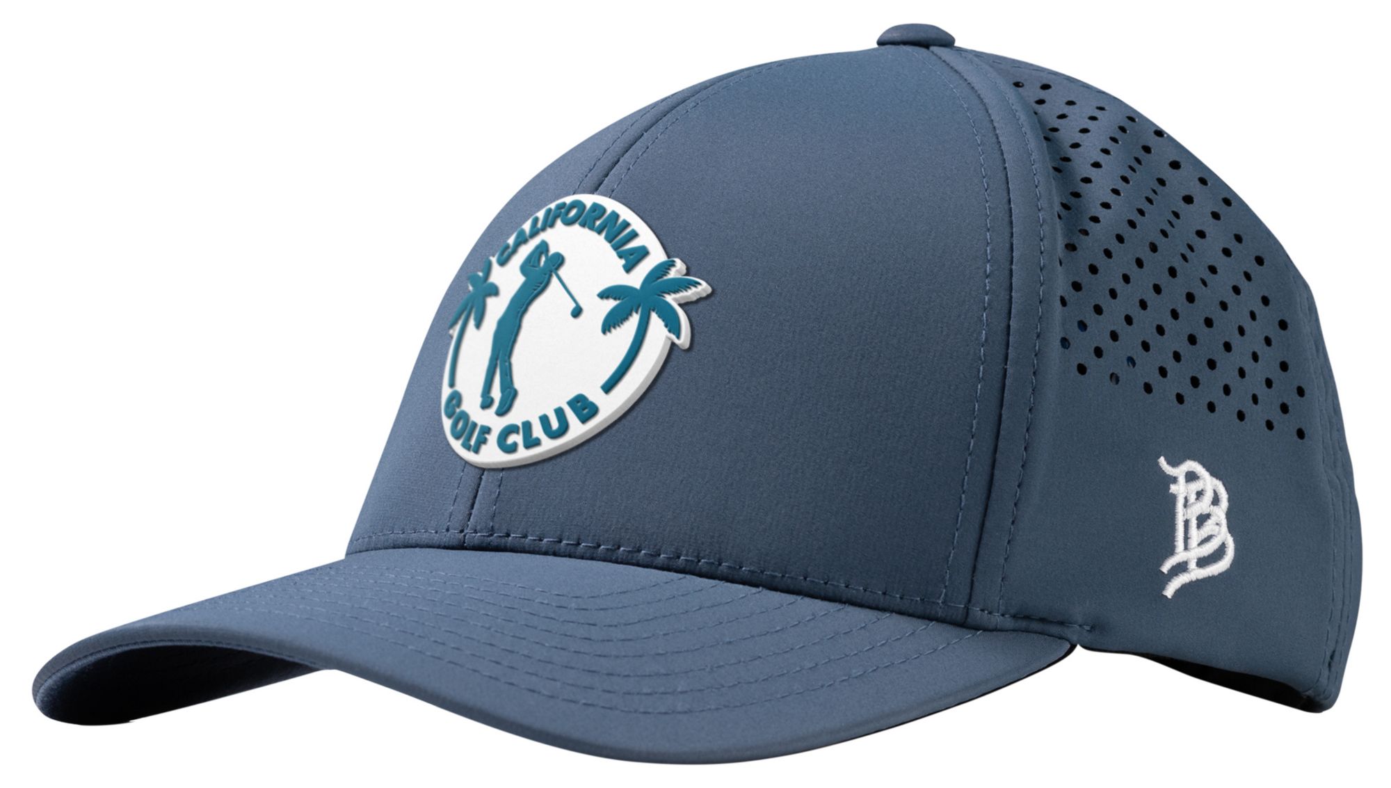 Branded Bills Men's Cali Golf Club Curved Performance Golf Hat