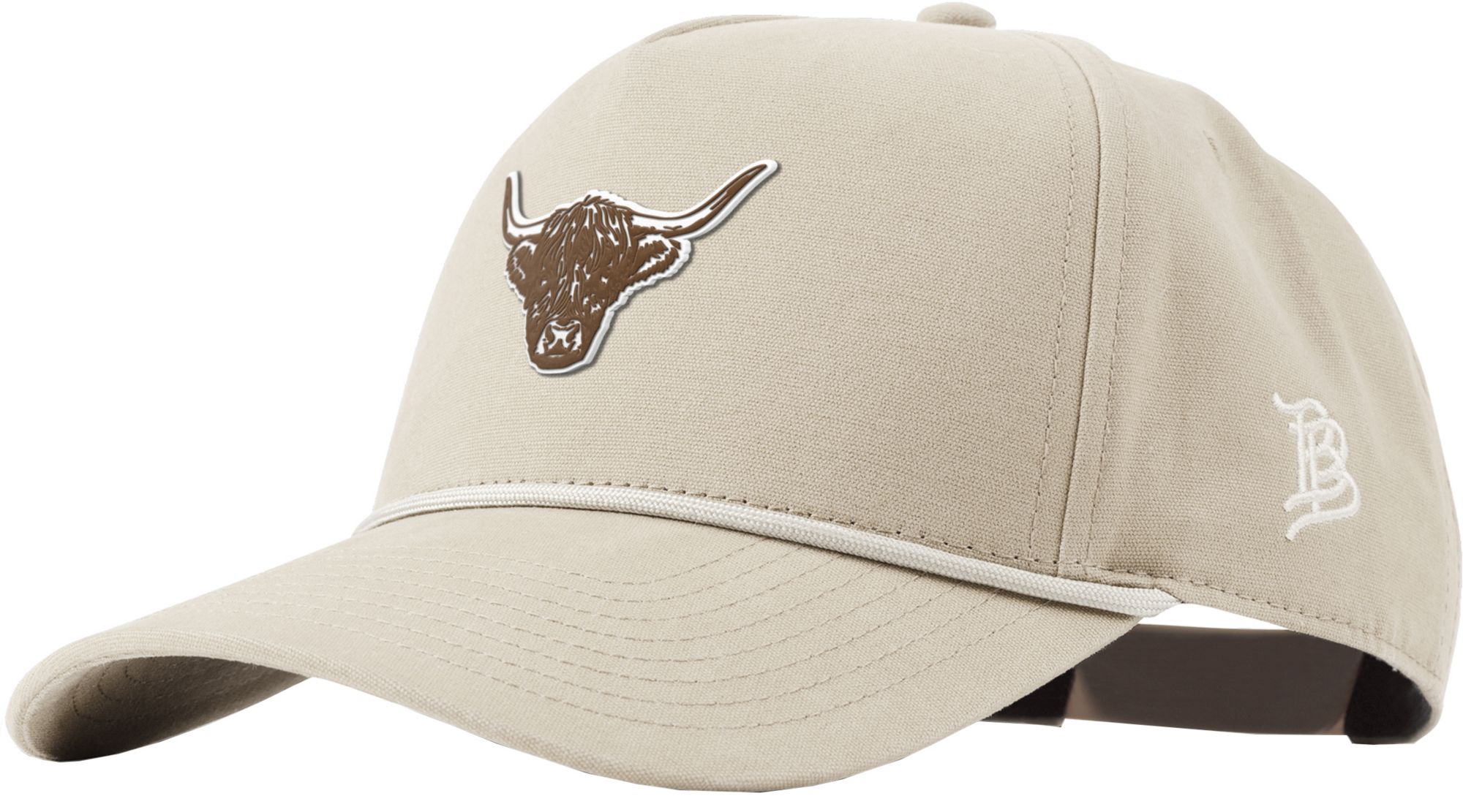 Branded Bills Men's Highland Curved Canvas 5-Panel Rope Golf Hat