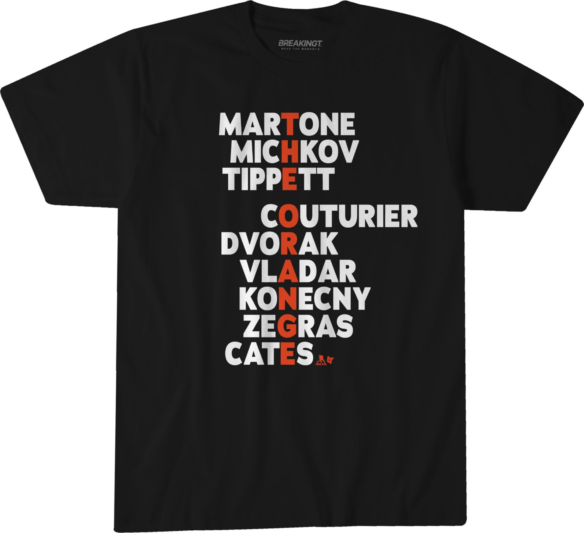 BreakingT Adult Philadelphia "The Orange" Names T-Shirt