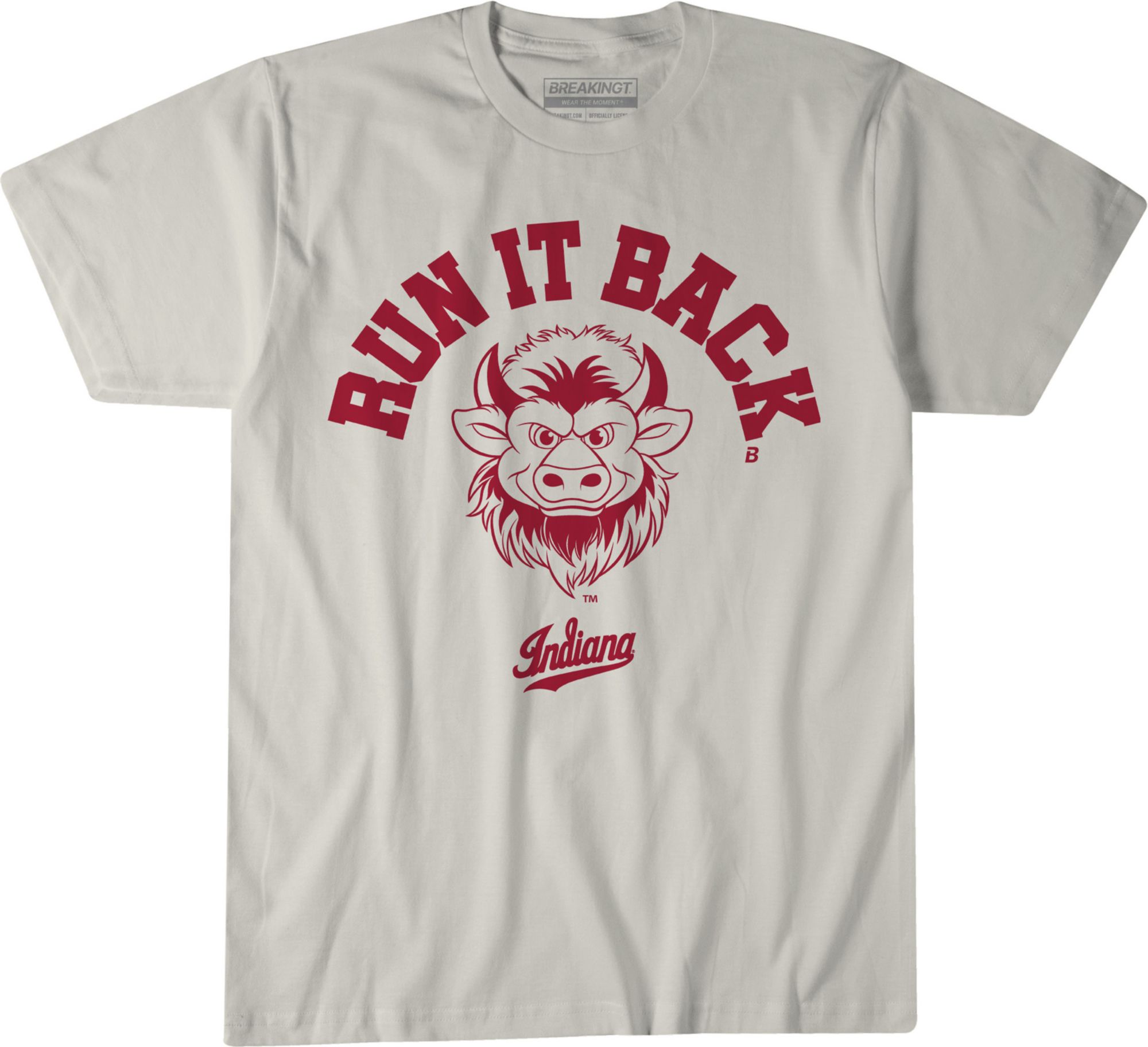 New Era Adult Indiana Hoosiers Run It Back T-Shirt