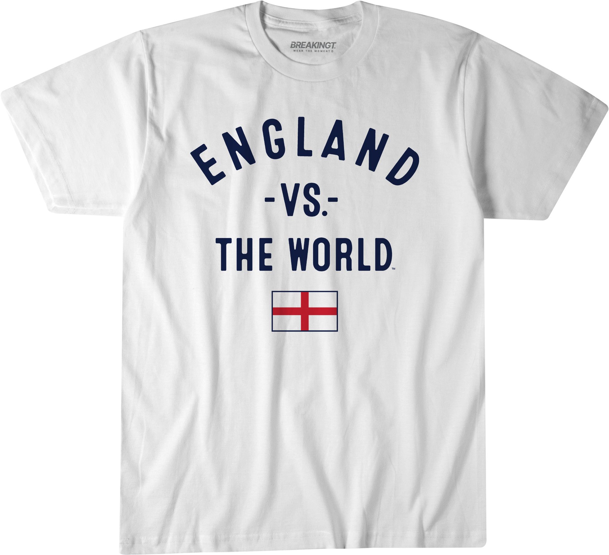 BreakingT Adult England "England VS The World" T-Shirt