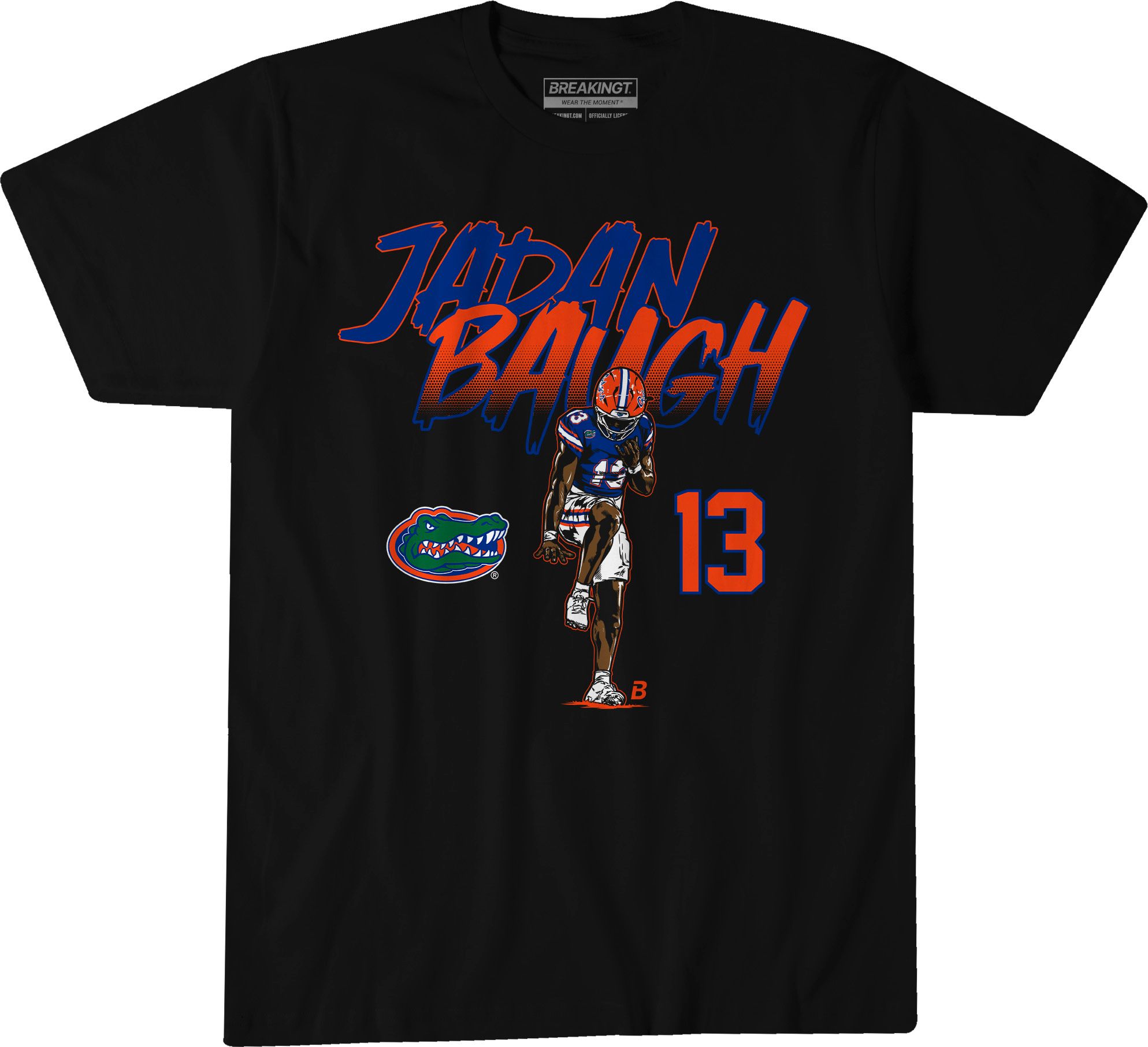 BreakingT Adult Florida Gators Baugh Player Pose T-Shirt