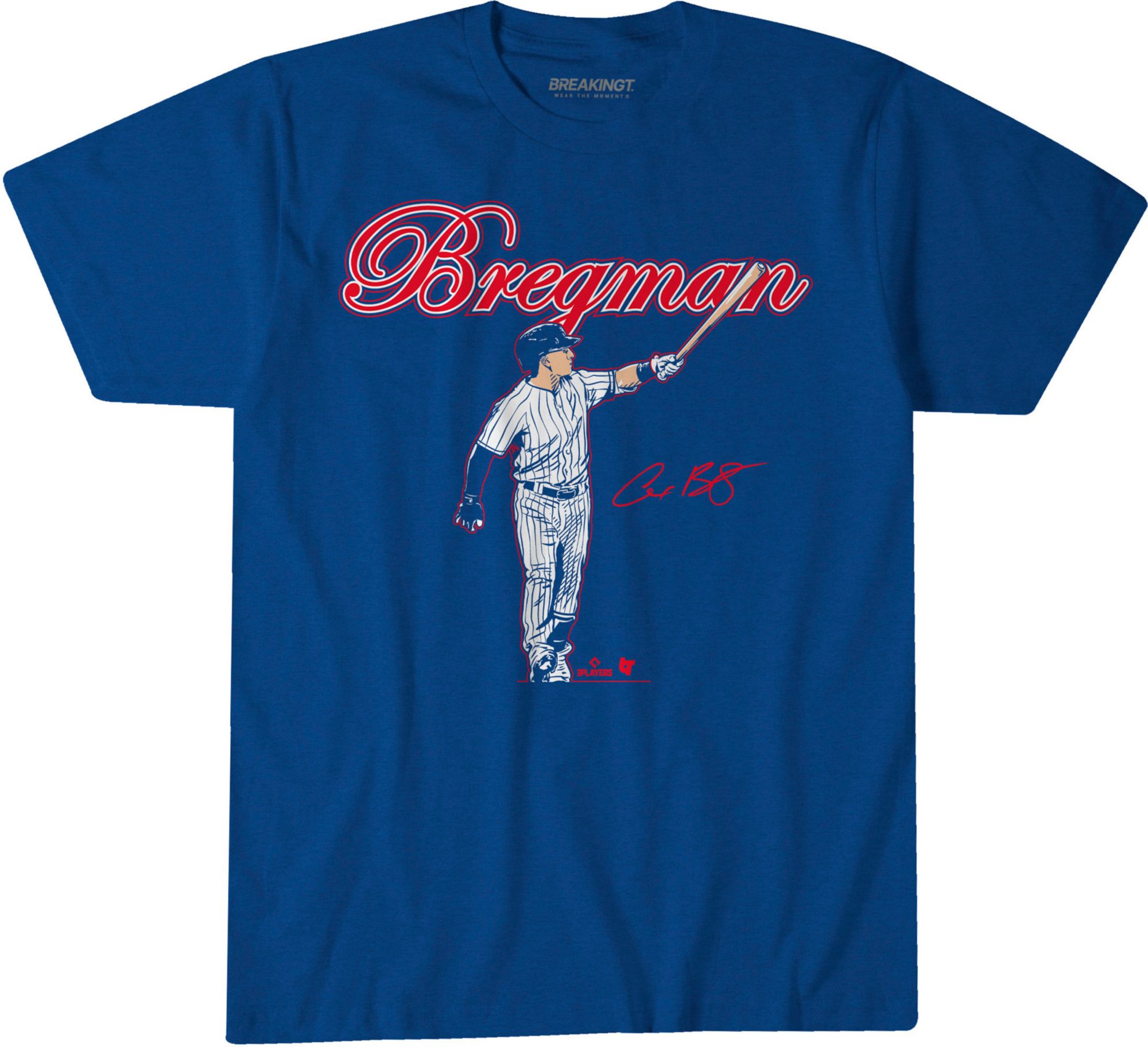 BreakingT  Adult Chicago Alex Bregman Slugger T-Shirt