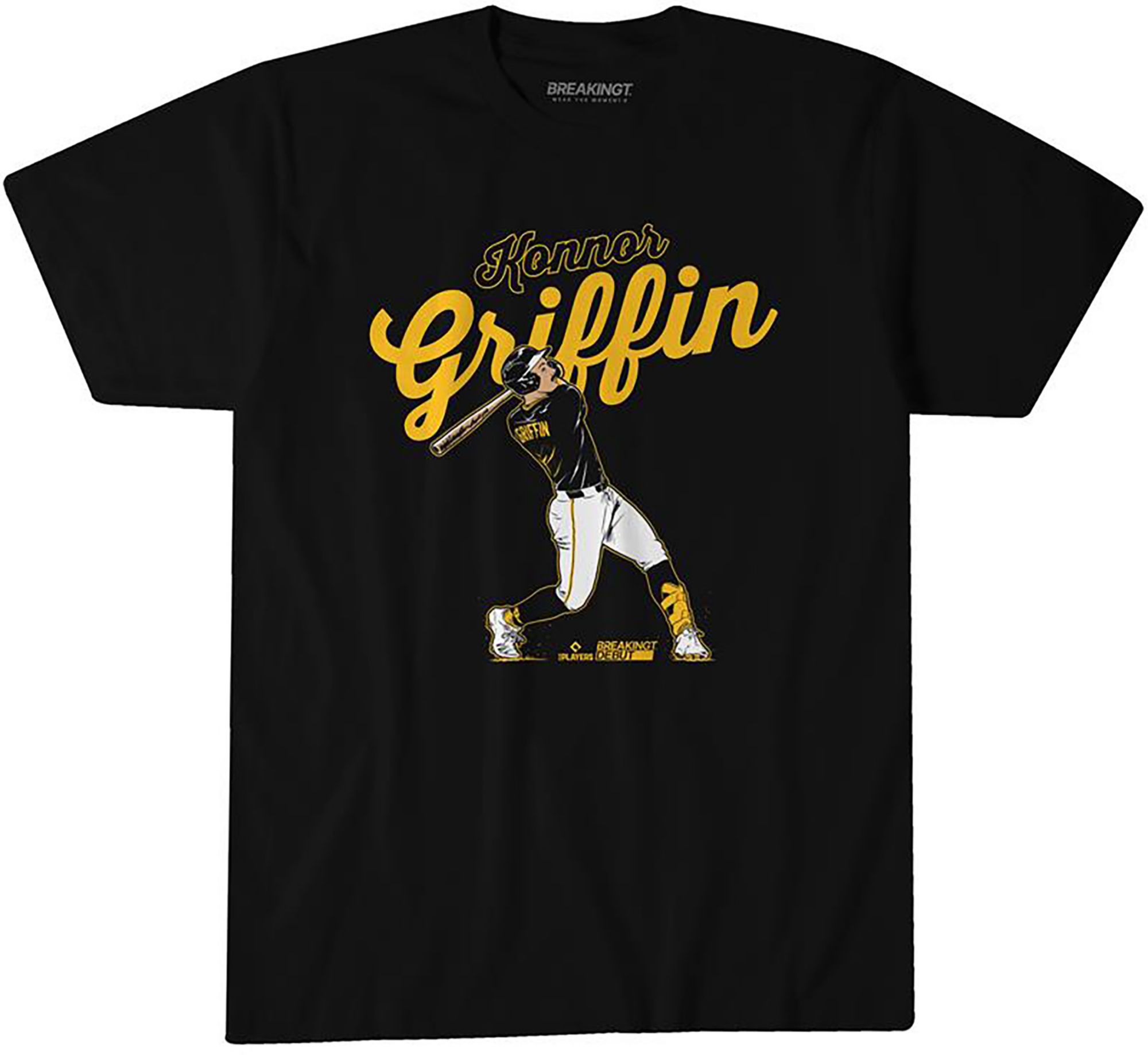 BreakingT Adult Pittsburgh Konnor Griffin Slugger Swing T-Shirt