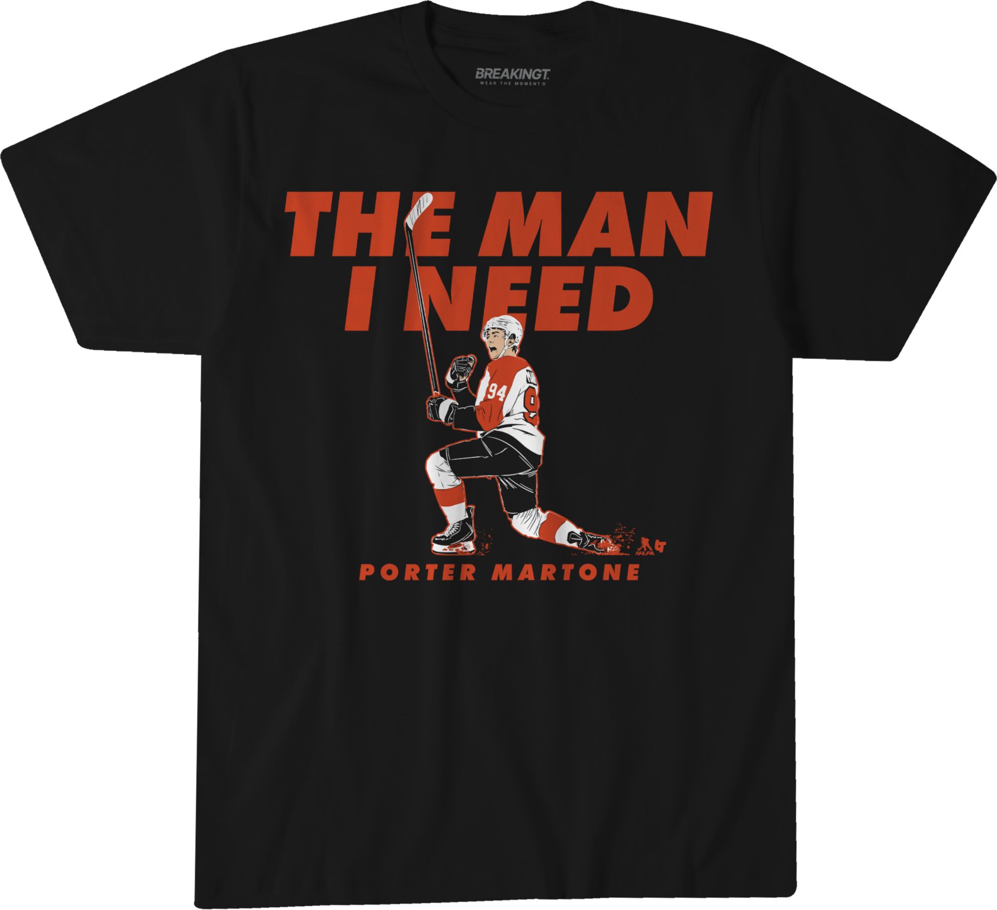 BreakingT Adult Philadelphia Porter Martone "The Man I Need" T-Shirt