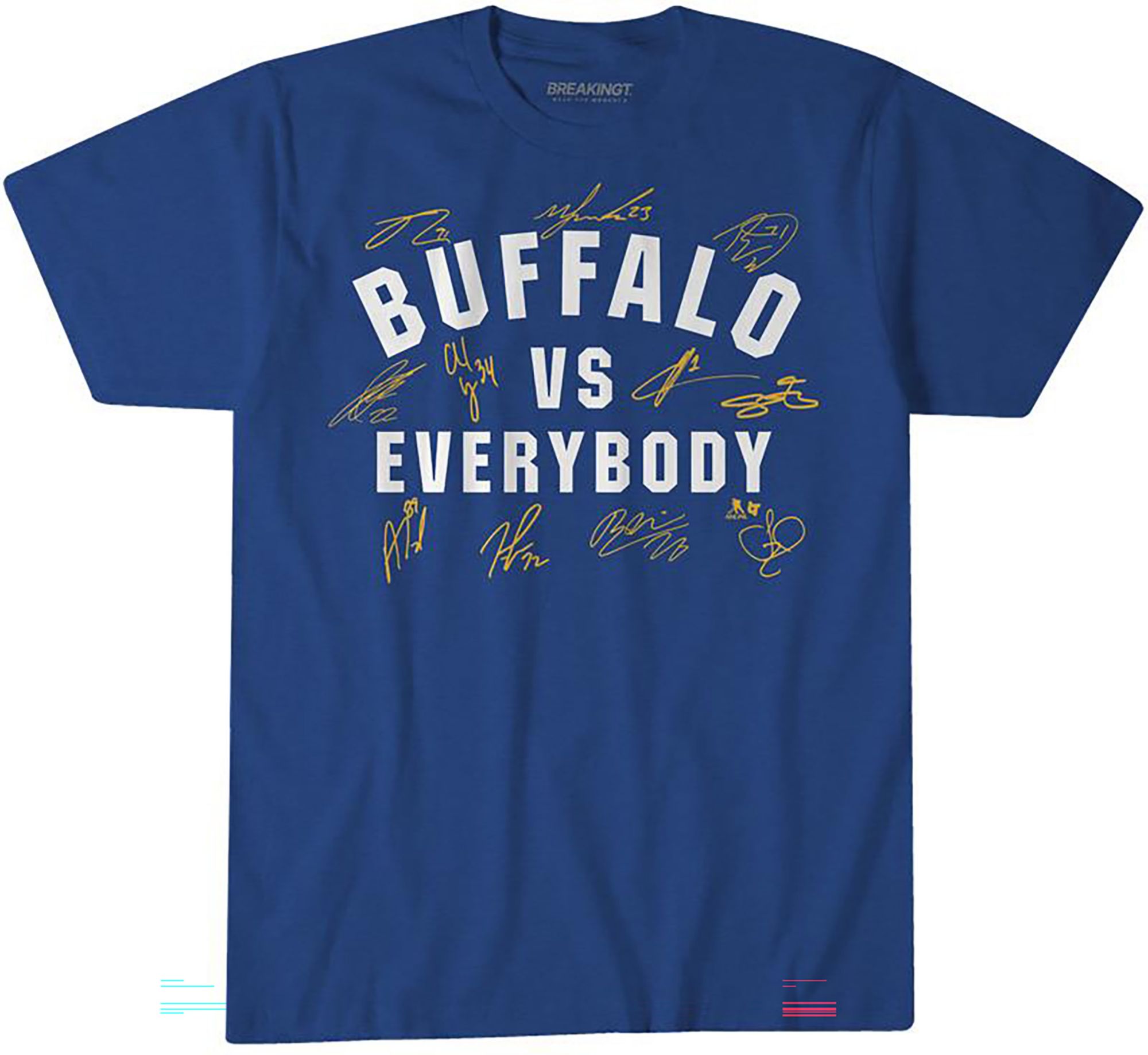 BreakingT Adult Buffalo vs Everybody T-Shirt