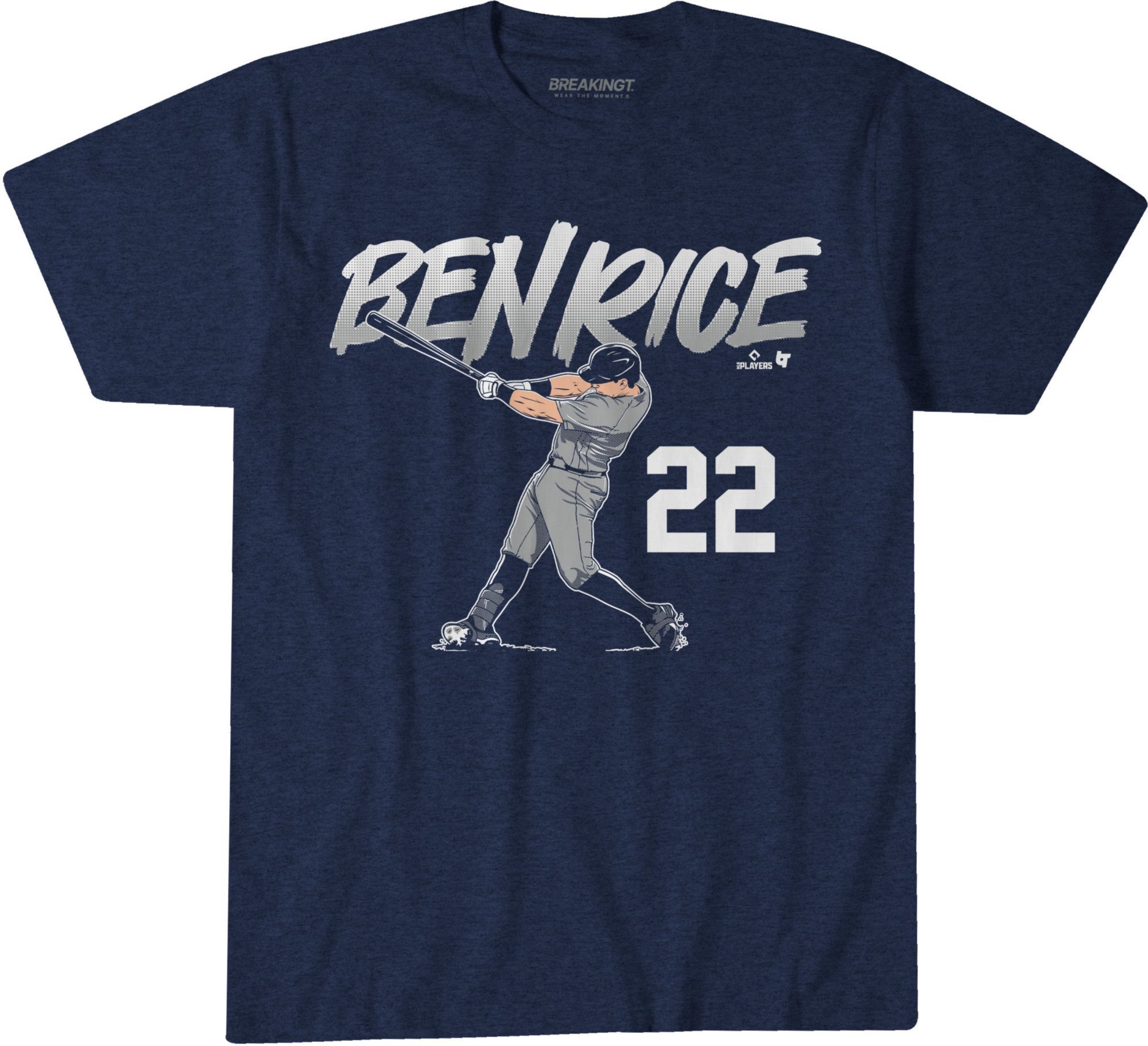BreakingT Adult New York Yankees Navy Ben Rice T-Shirt