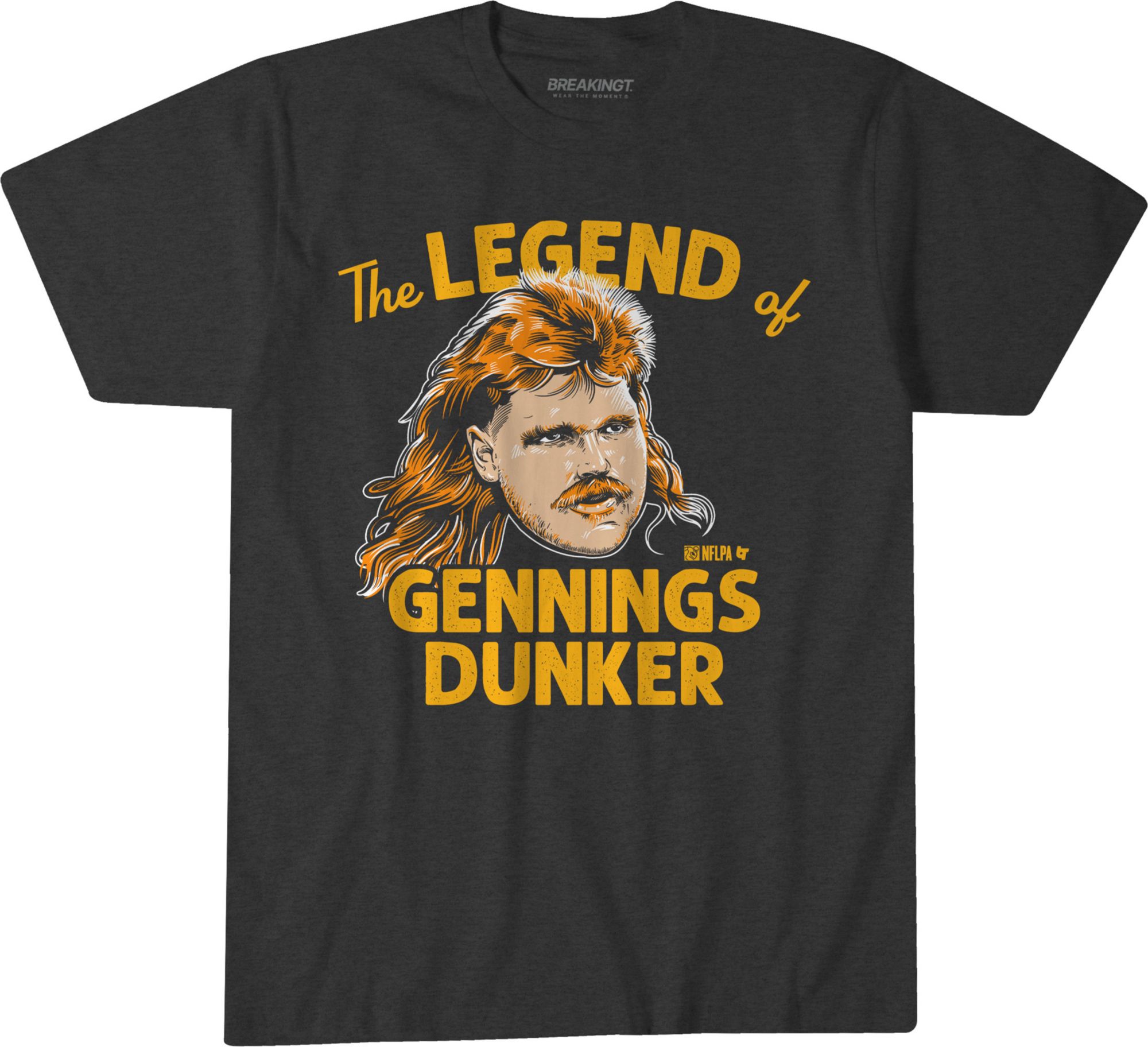 BreakingT Adult Pittsburgh "The Legend of Gennings Dunker" T-Shirt