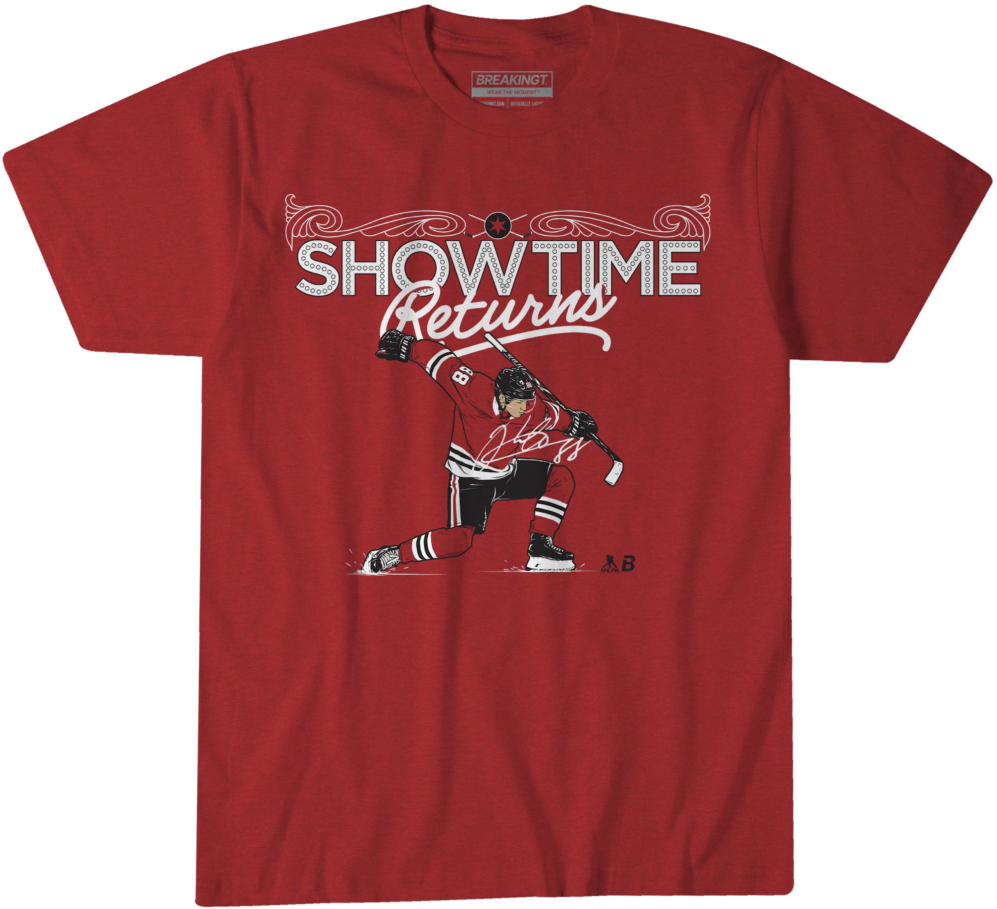 BreakingT Adult Chicago Showtime Returns T-Shirt
