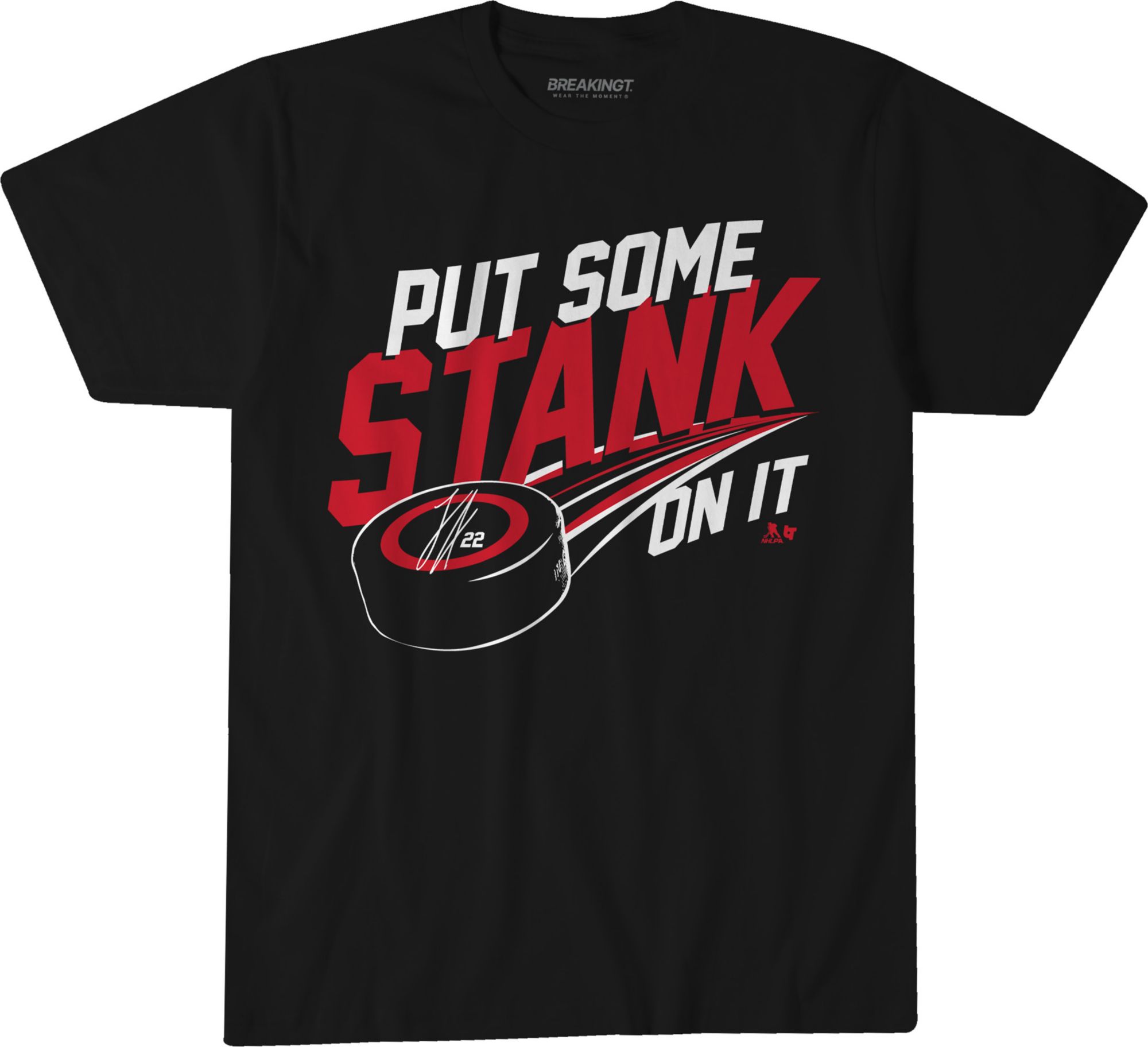 BreakingT Adult Carolina "Put Some Stank On It" Logan Stankoven T-Shirt