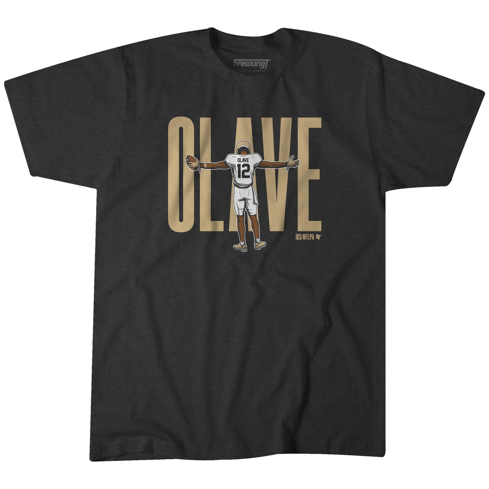 BreakingT Men's New Orleans Chris Olave T-Shirt