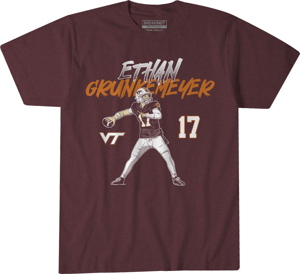 BreakingT Men's Virginia Tech Hokies Pose T-Shirt