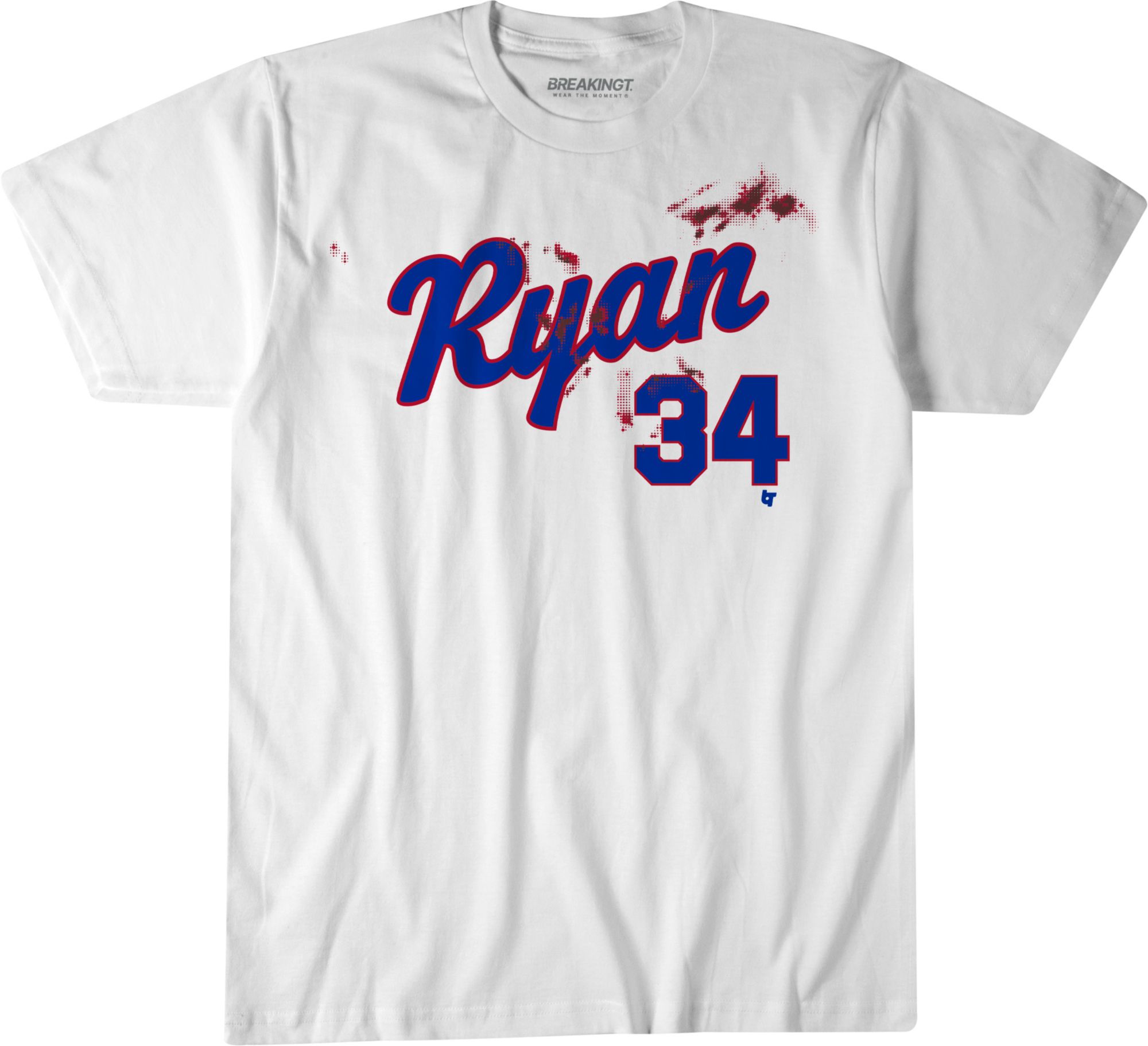 BreakingT Adult Texas 'Ryan 34' Bloody T-Shirt