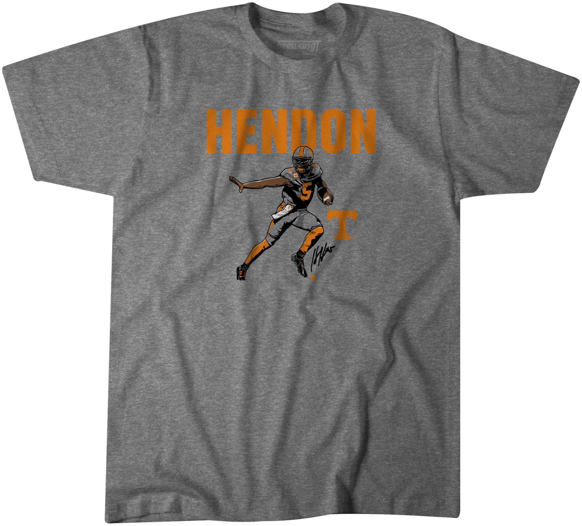 BreakingT Men's Tennessee Hendon Hooker T-Shirt