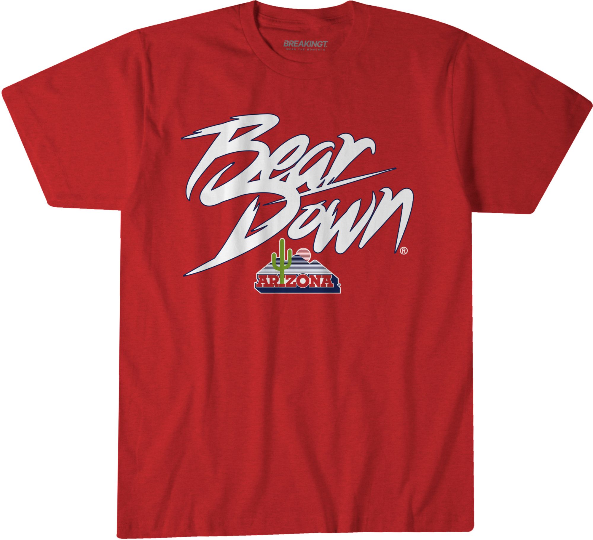 BreakingT Adult Arizona Wildcats 'Bear Down' Red T-Shirt