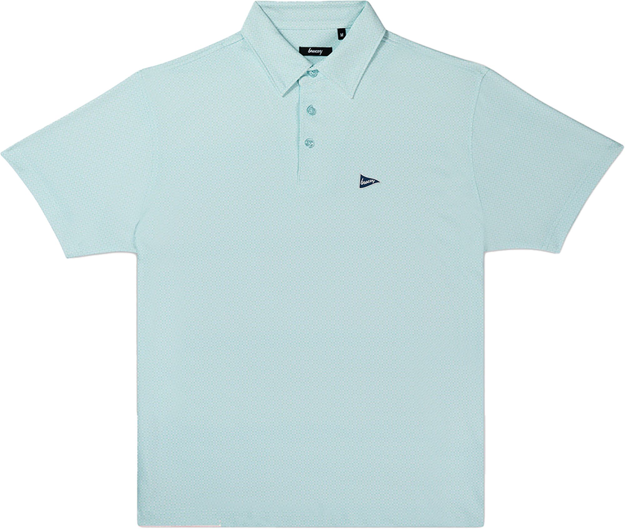 Breezy Golf Men's The Water Ball Golf Polo