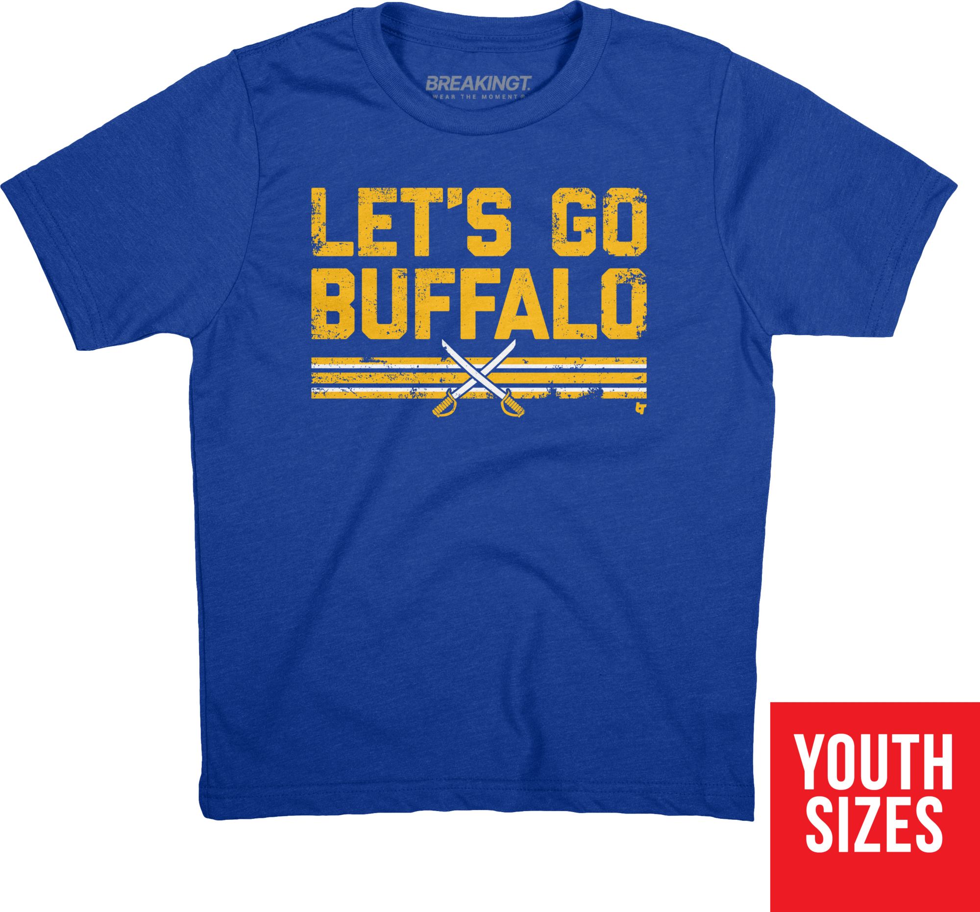 BreakingT Youth Buffalo "Let's Go Buffalo" T-Shirt