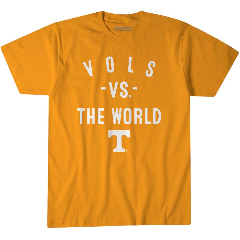 BreakingT Youth Tennessee Volunteers vs. The World T-Shirt
