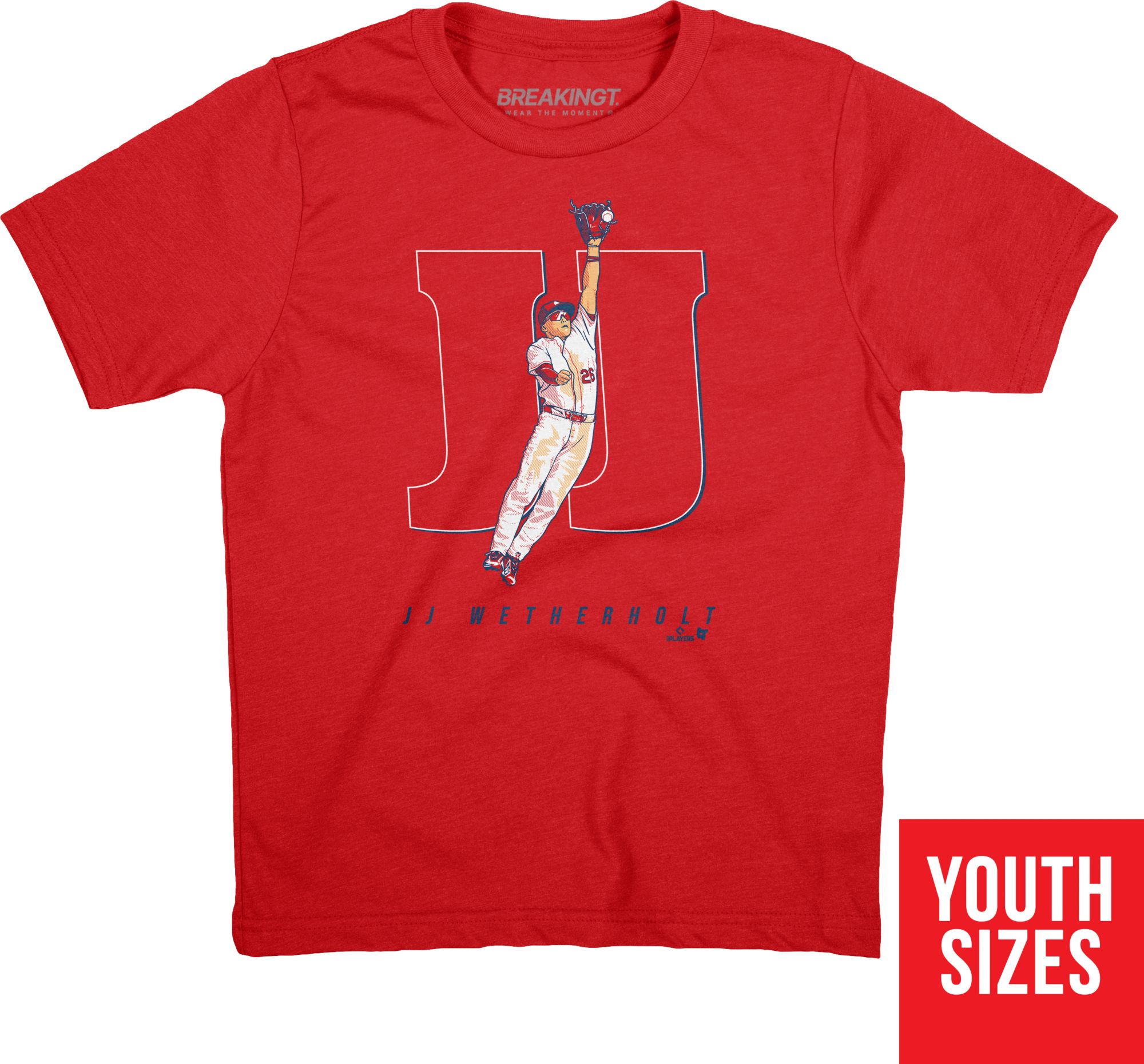 BreakingT Youth St. Louis J.J. Wetherholt 'Hops Wetherholt' T-Shirt