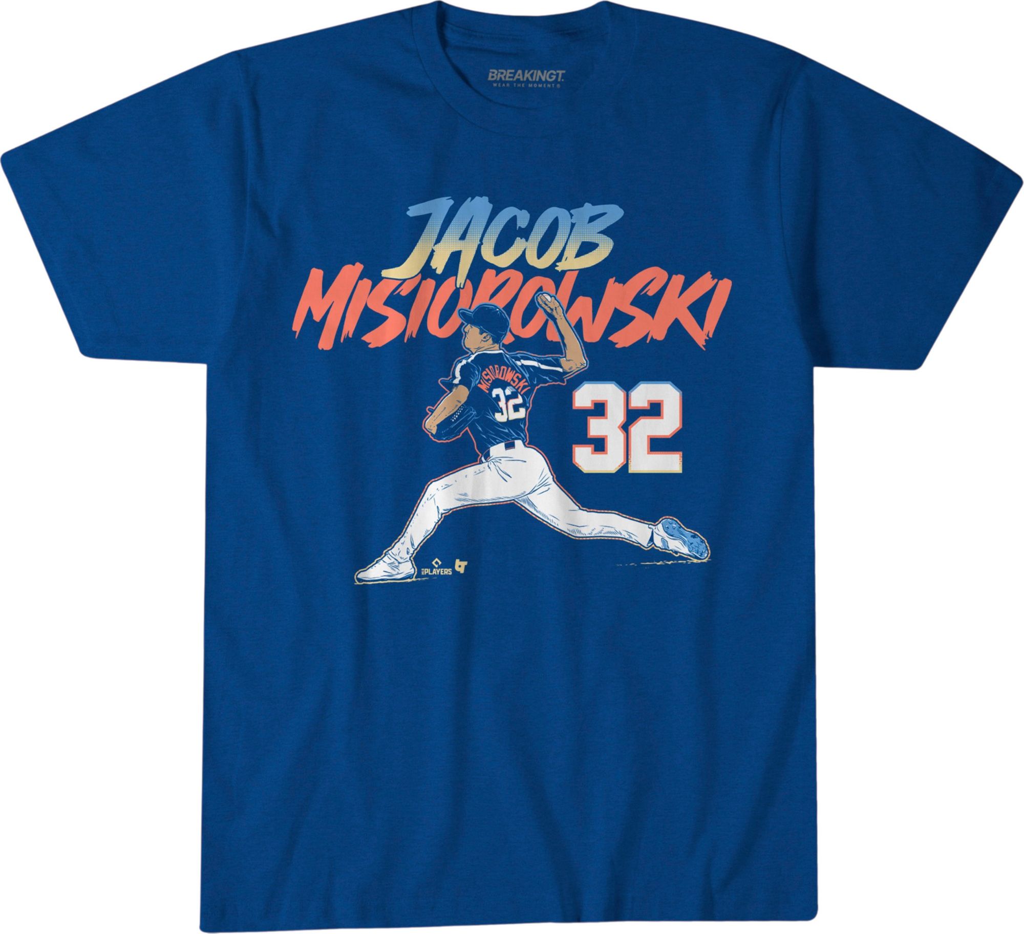 BreakingT Youth Milwaukee&nbsp;Jacob Misiorowski Blue 'Miz Ace' T-Shirt