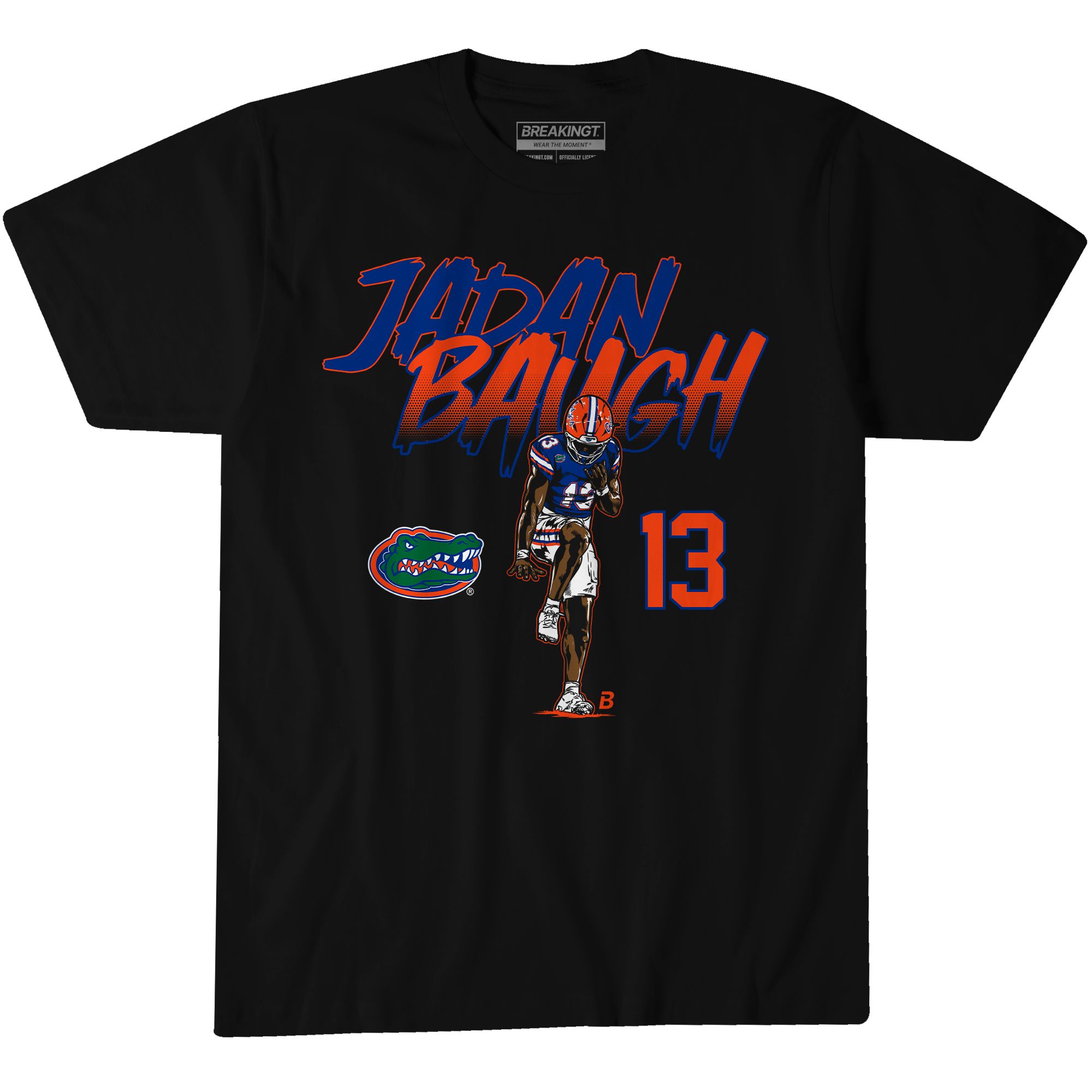 BreakingT Youth Florida Gators Baugh Player Pose T-Shirt