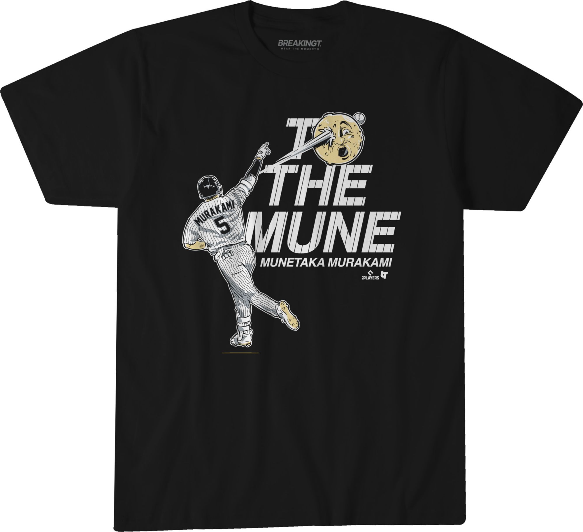 BreakingT Youth Chicago Munetaka Murakami Black 'To The Mune' T-Shirt