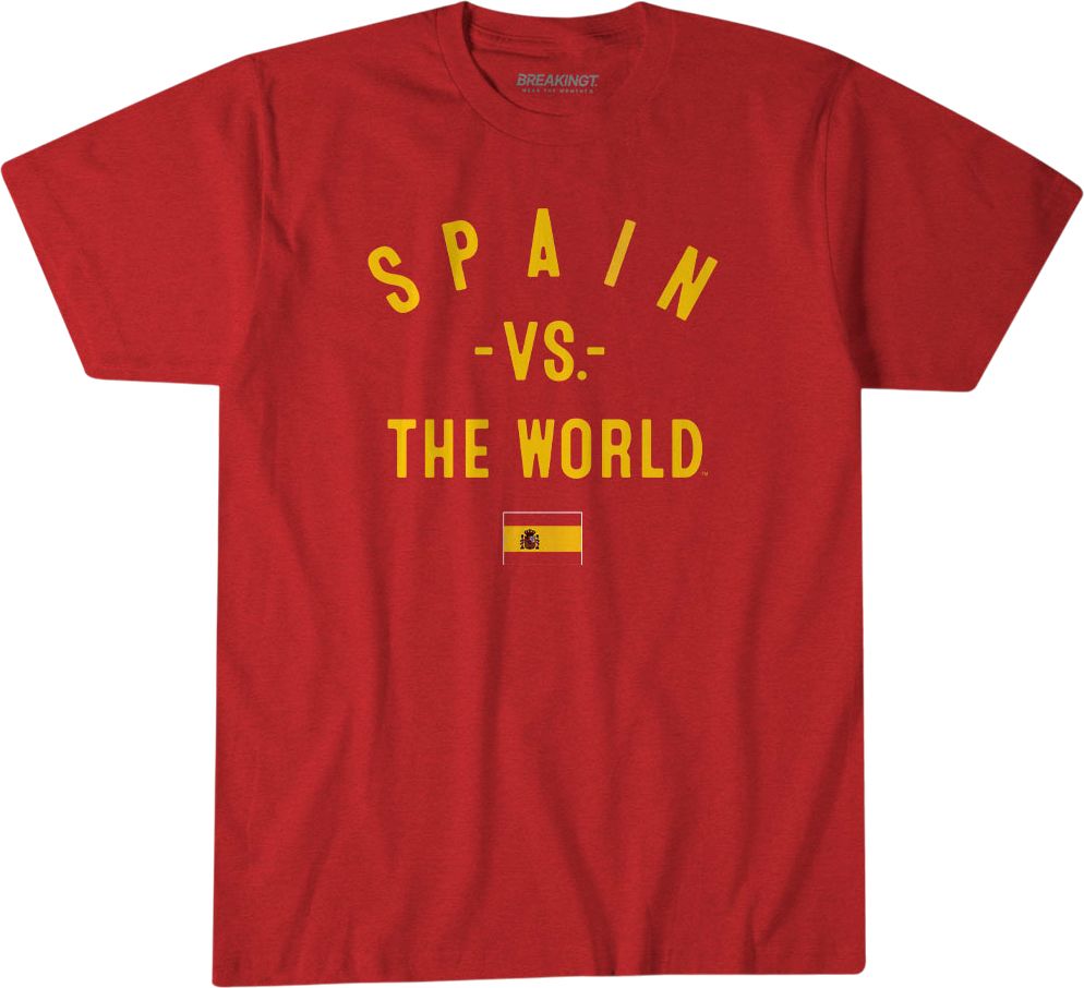 BreakingT Youth Spain "Spain VS The World" T-Shirt