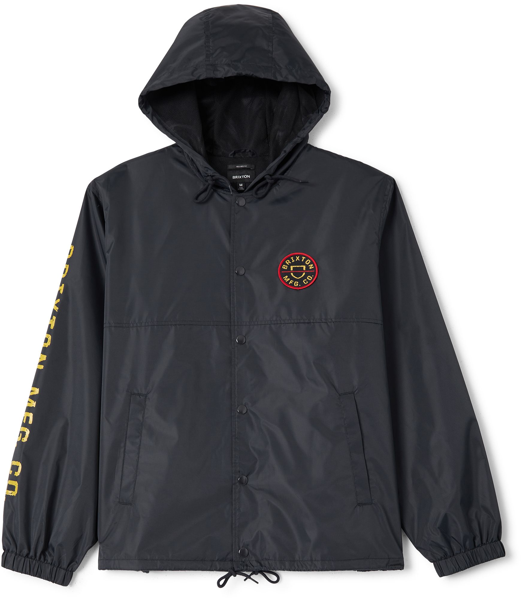 BRIXTON Men's Hooded Claxton LW Jacket
