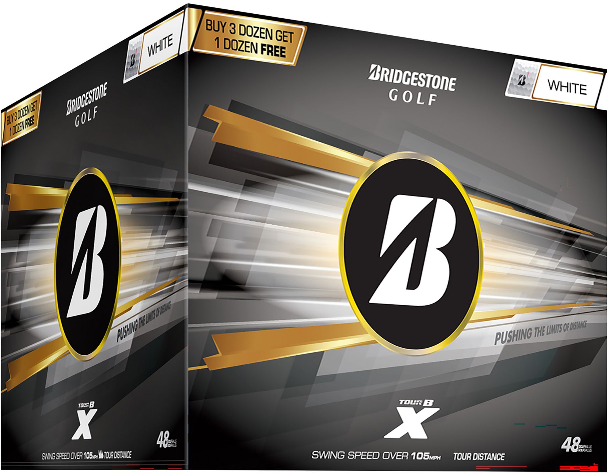 Bridgestone 2026 Tour B X Quadfecta Golf Balls - 4 Dozen