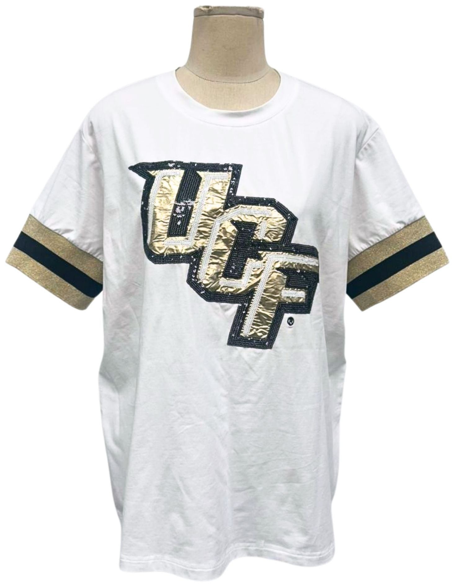 Brianna Cannon Women's Central Florida Sparkle Logo T-Shirt