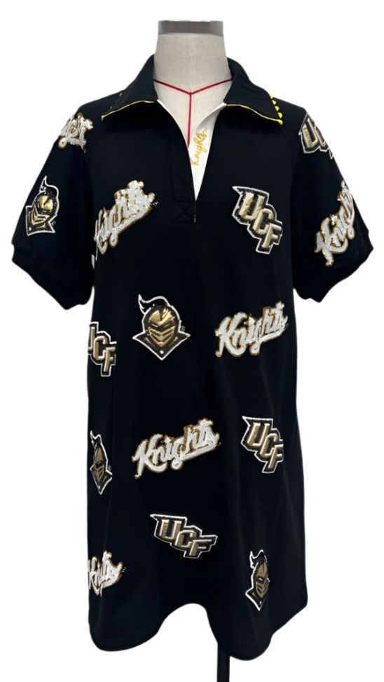 Brianna Cannon Women's Central Florida Logo Patch Dress