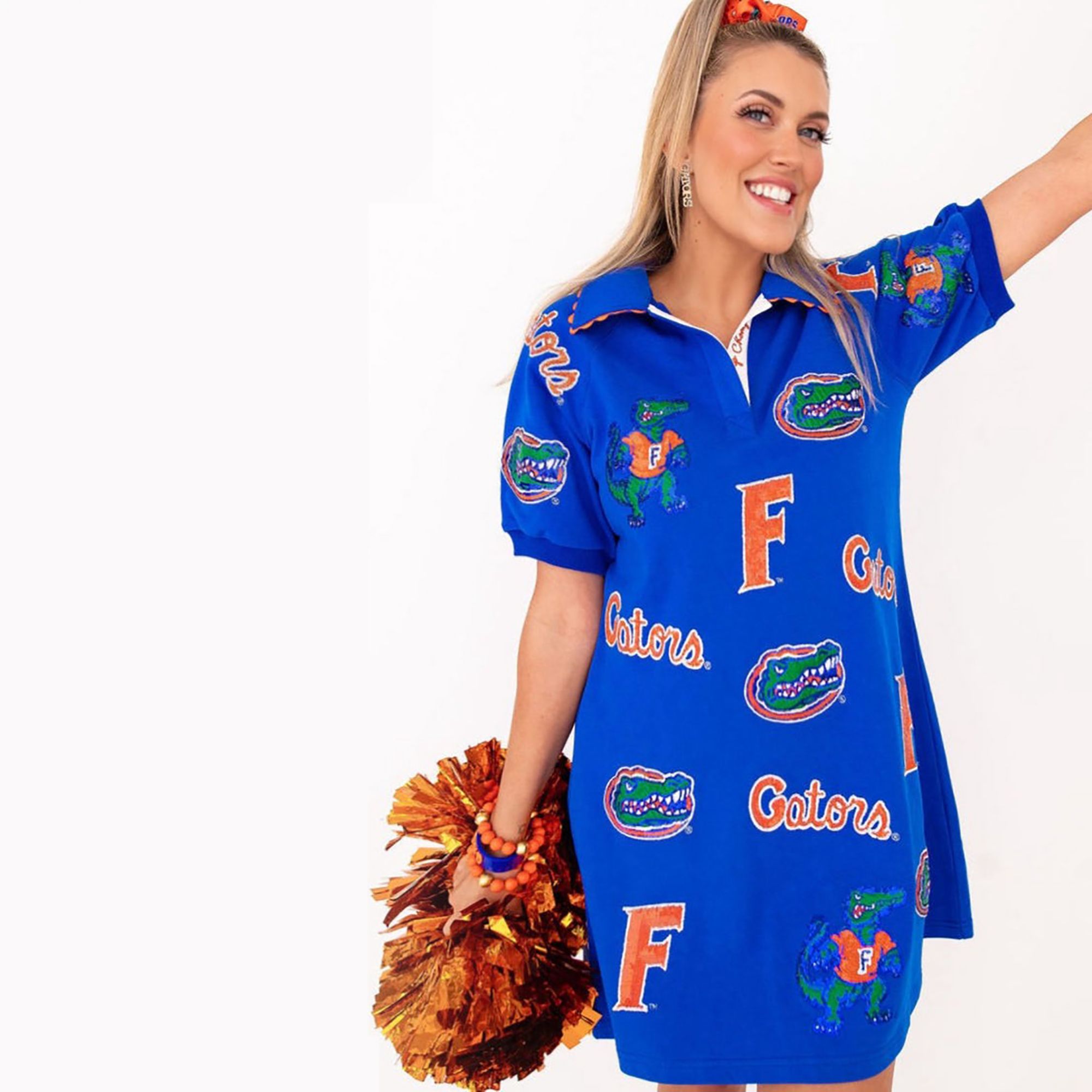 Brianna Cannon Women's Florida Gators Logo Patch Dress