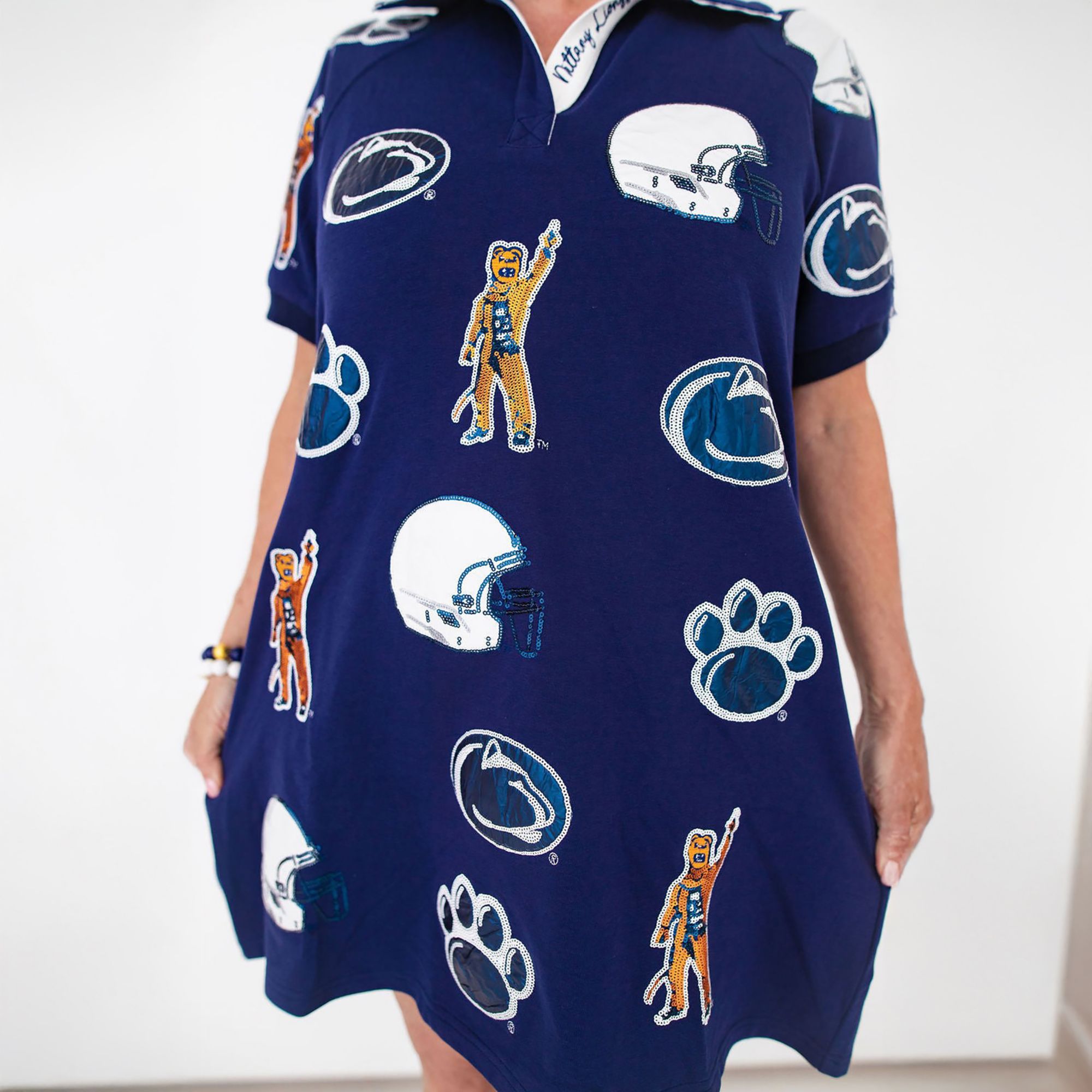 Brianna Cannon Women's Penn State Logo Patch Dress