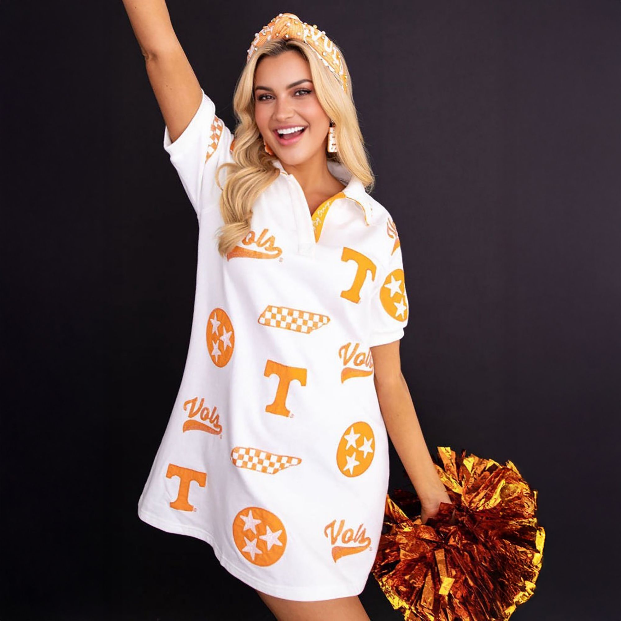 Brianna Cannon Women's Tennessee Logo Patch Dress