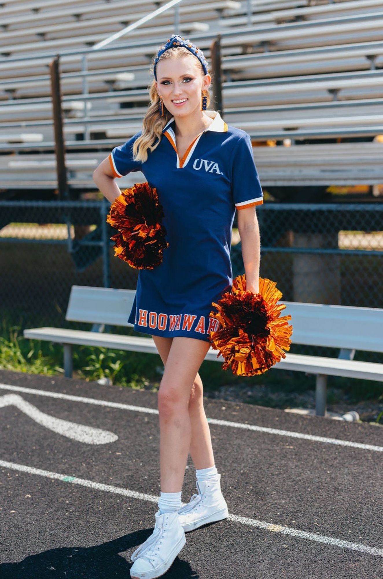 Brianna Cannon Women's Virginia BC Club Dress with Logo V