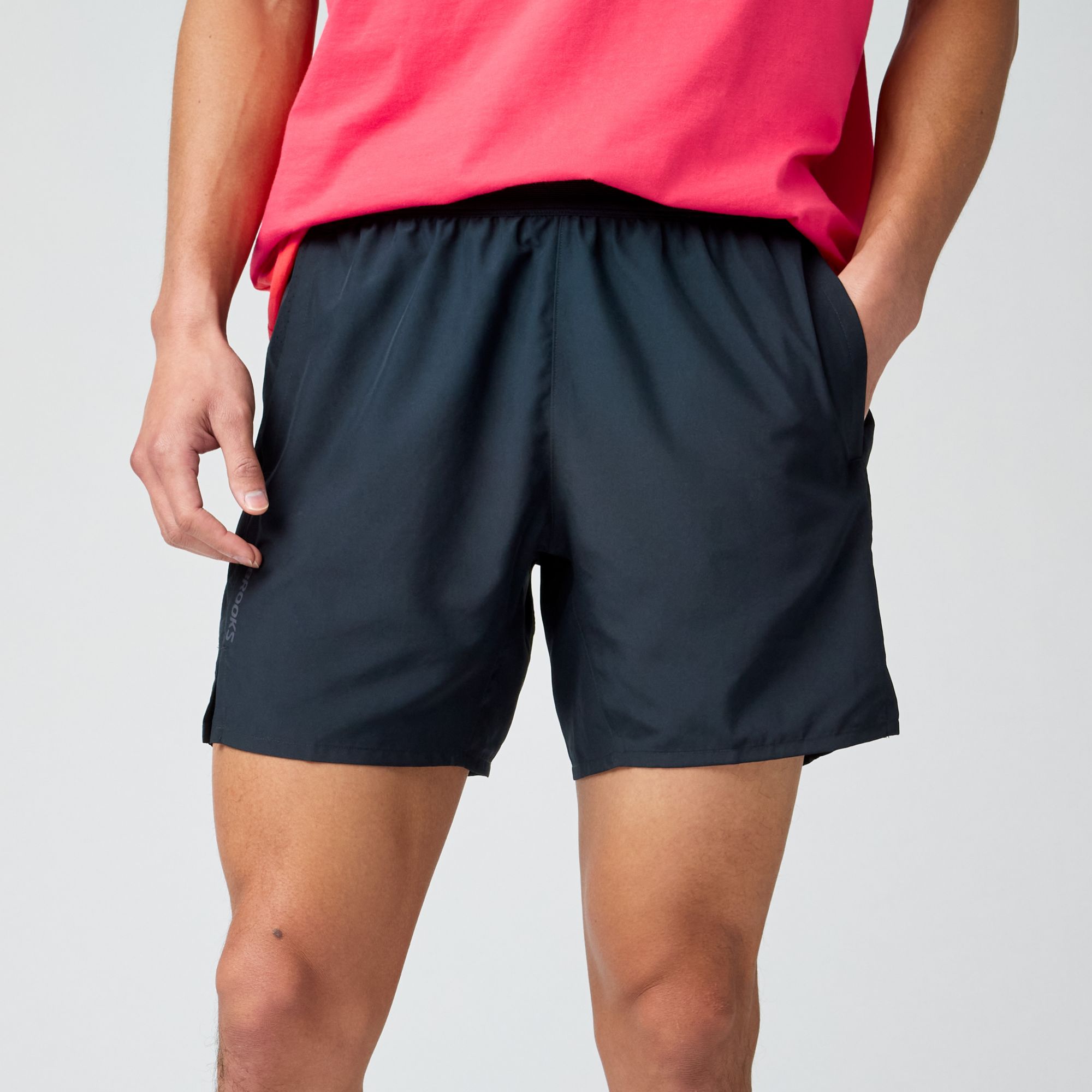 Brooks Men's 6" Dash Shorts Black thumbnail