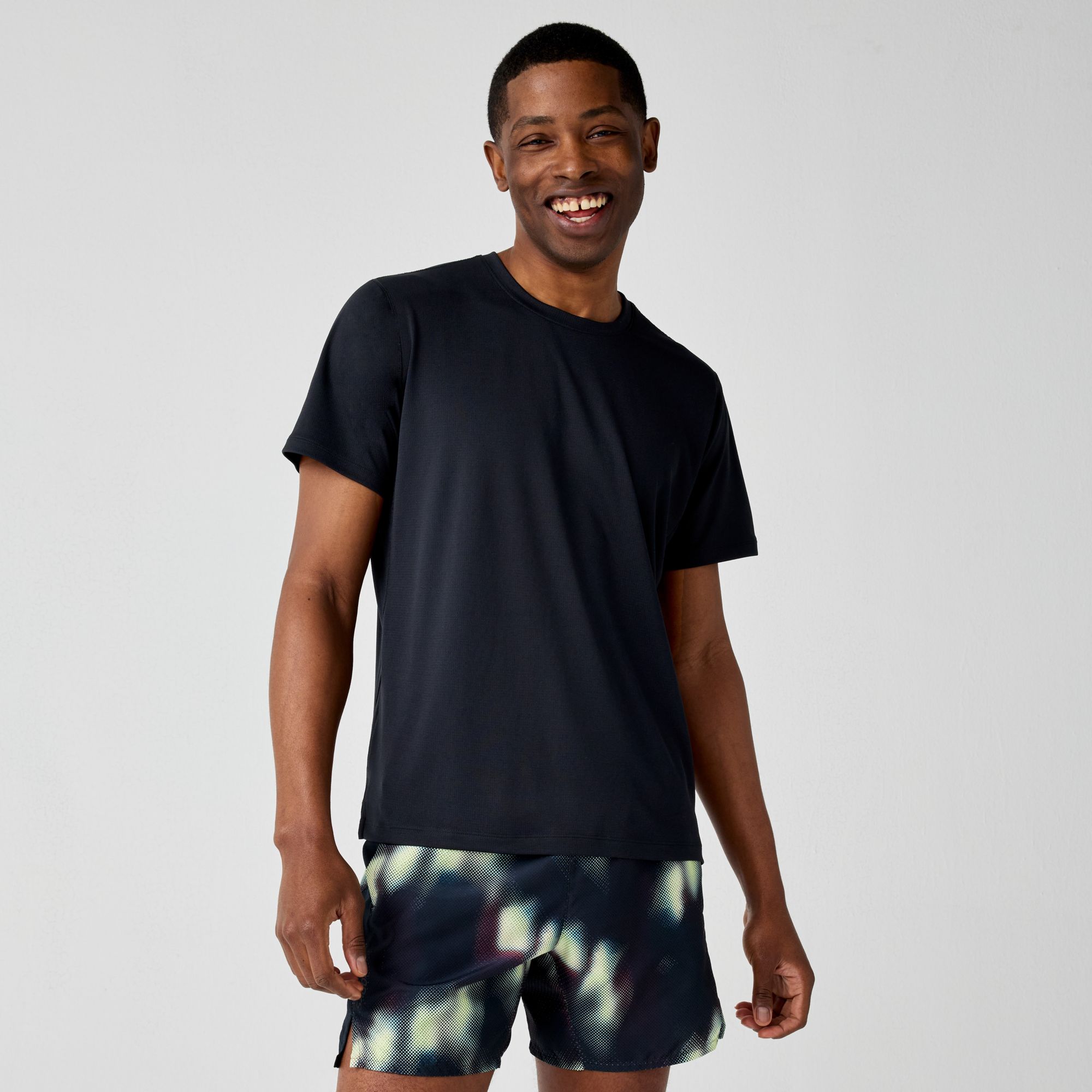 Brooks Men's Dash T-Shirt Black thumbnail