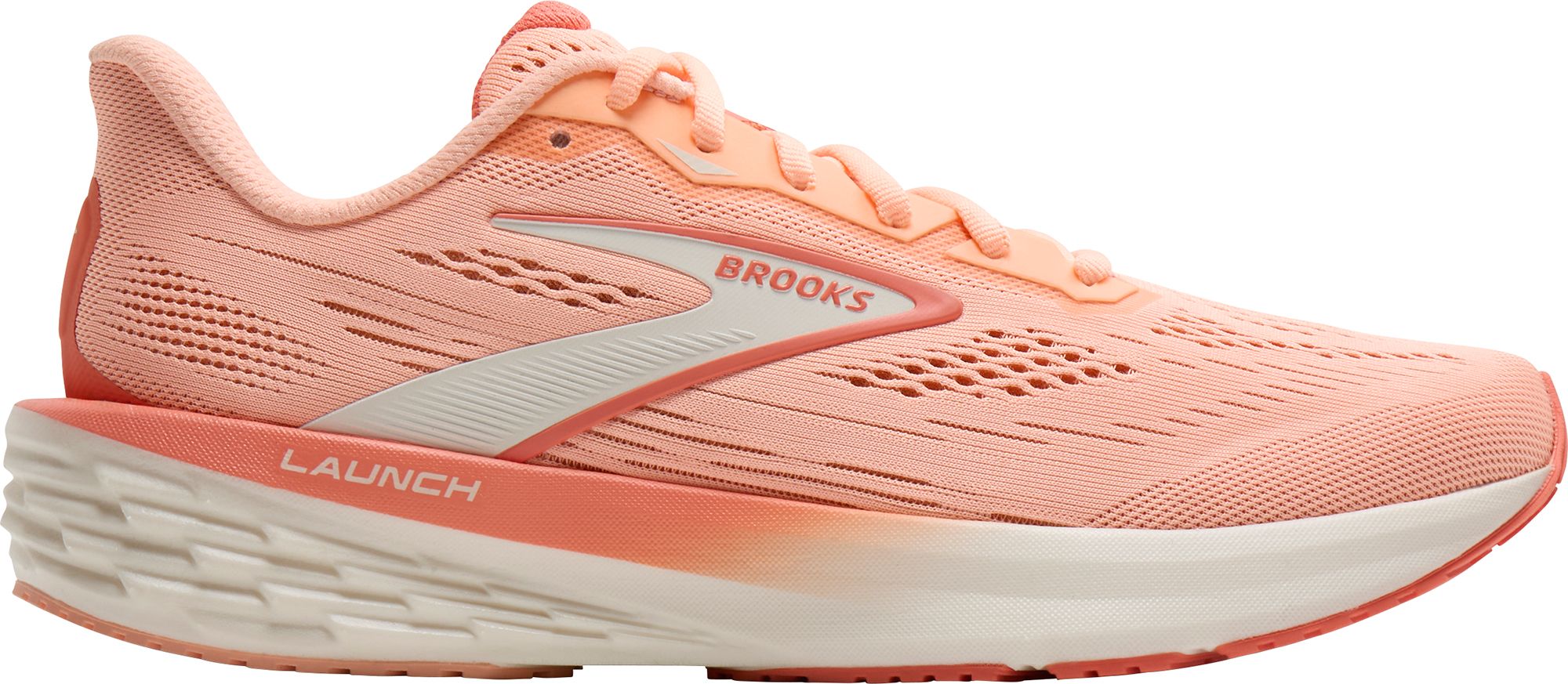 Peach/White