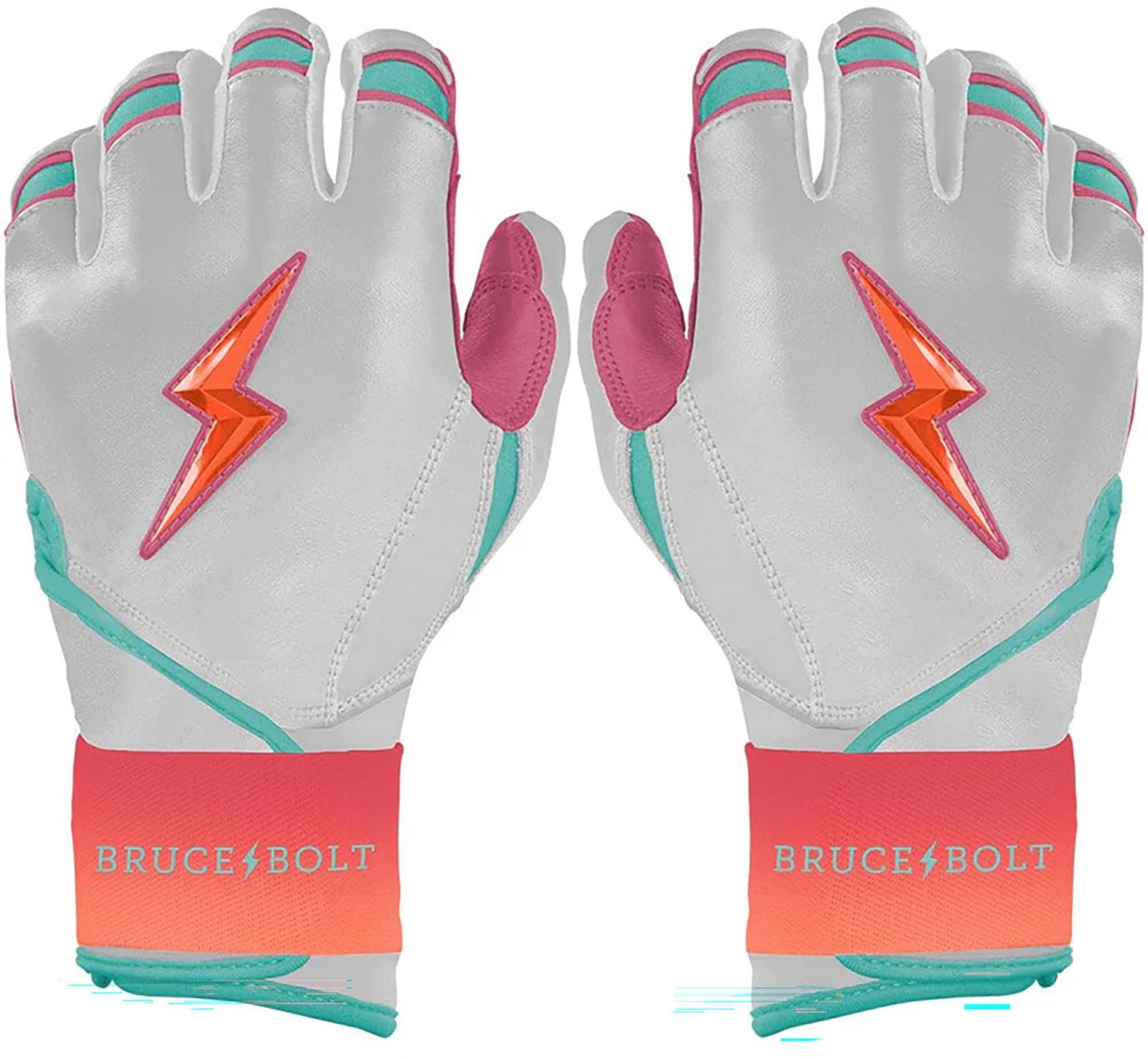BRUCE BOLT Men's Bear Series Long Cuff Batting Gloves