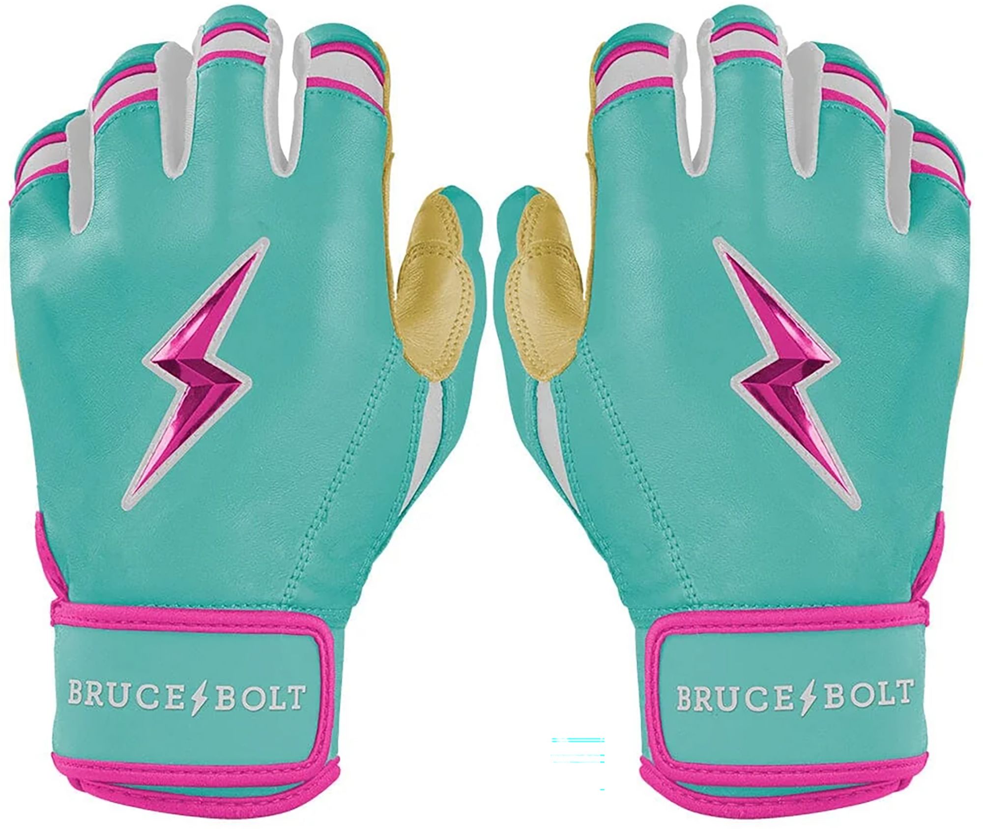 BRUCE BOLT Men's Signature Series Fernando Tatis Jr. Short Cuff Batting Gloves